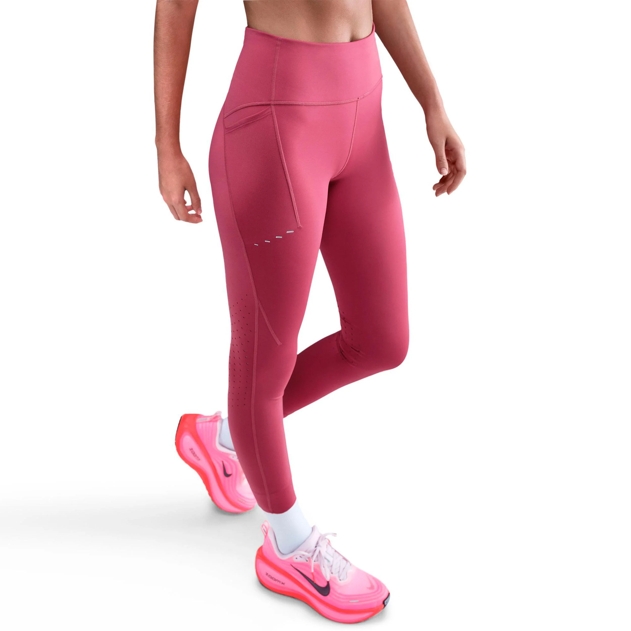 Swift Lauftight Damen - berry, silber