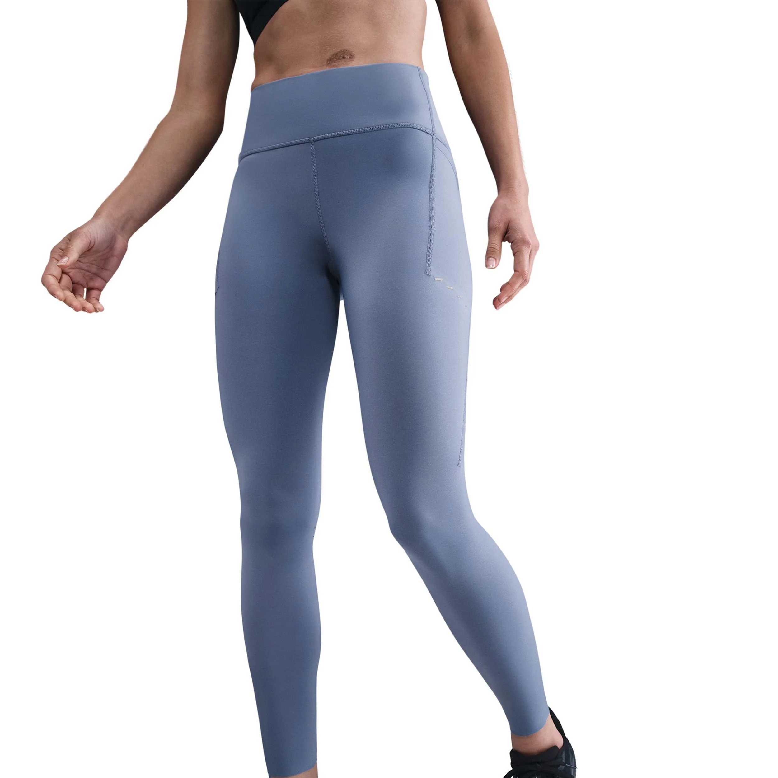 Swift Lauftight Damen - blaugrau, silber