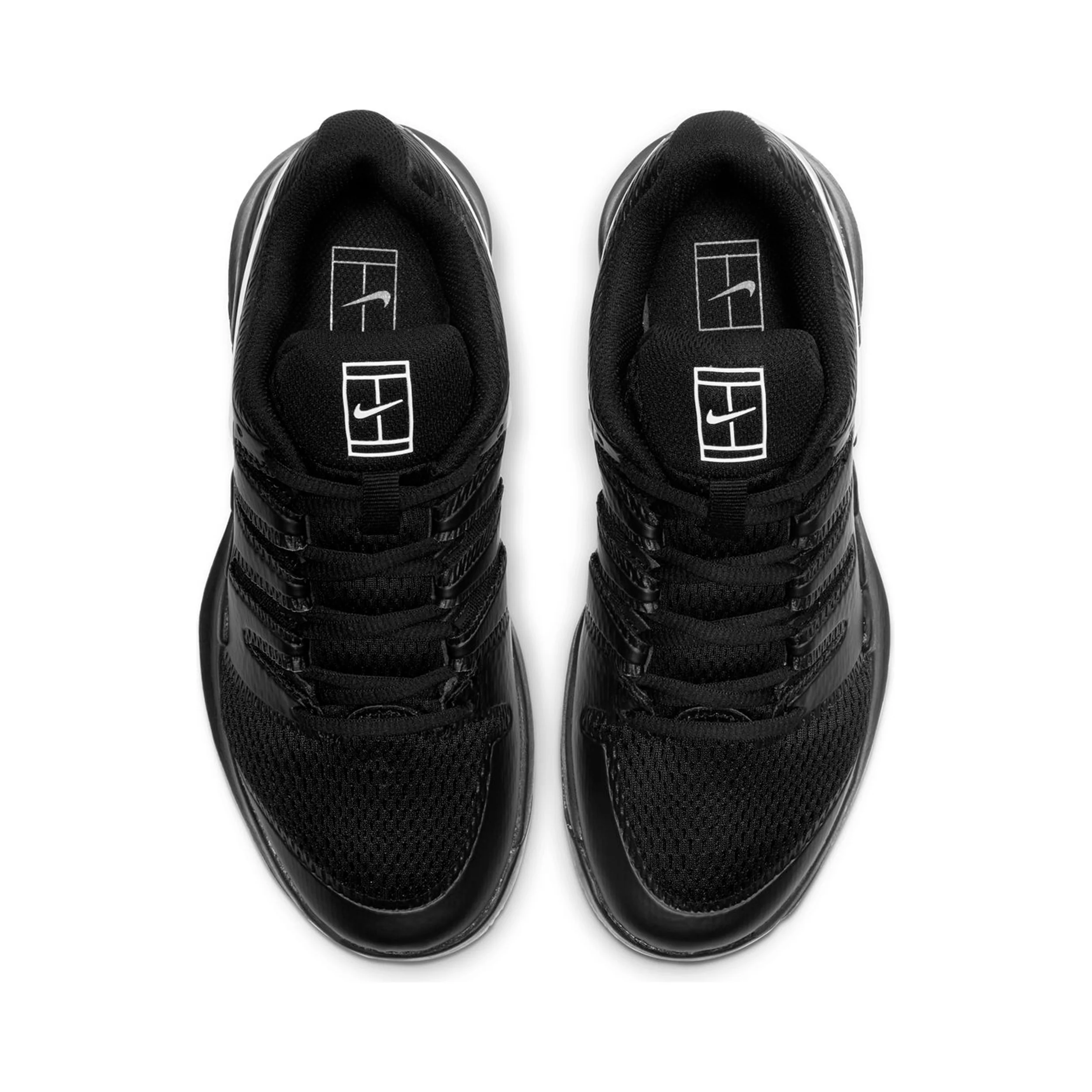 Vapor X Allcourtschuh Kinder-schwarz, weiß - Image 3