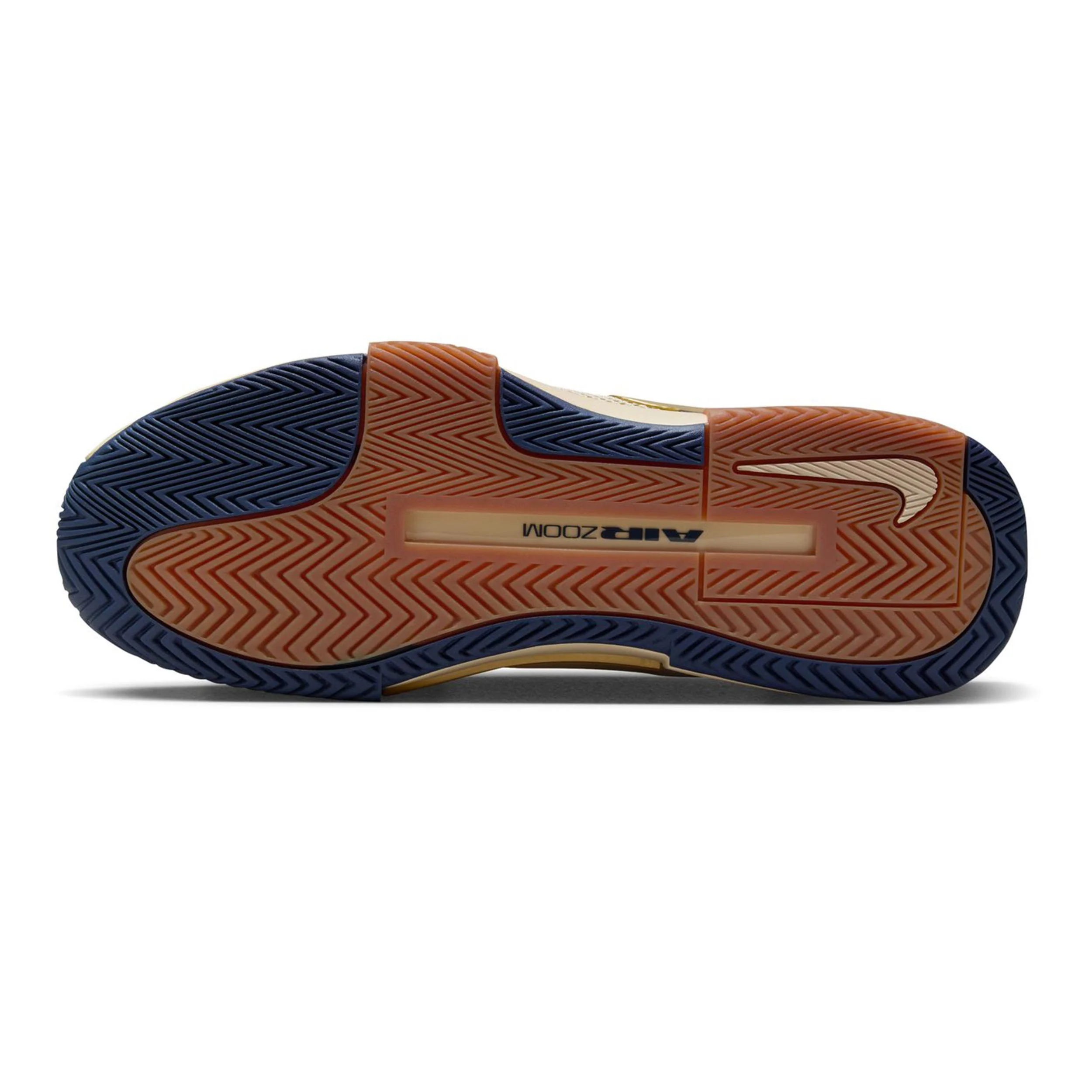 Zoom GP Challenge 1 PRM Allcourtschuh Herren-Beige,Dunkelblau - Image 4