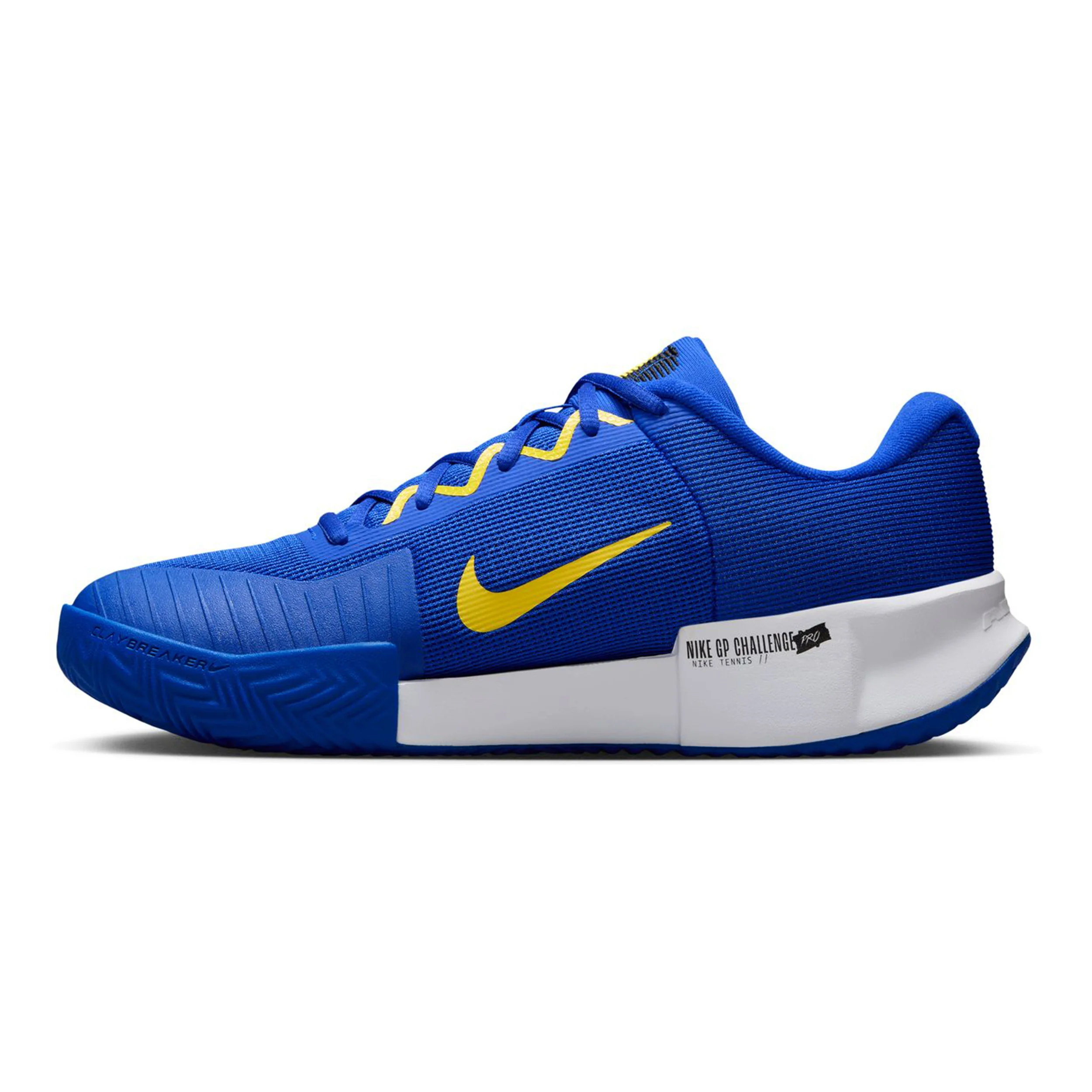 Zoom GP Challenge Pro Sandplatzschuh Herren-Blau,Gelb - Image 2
