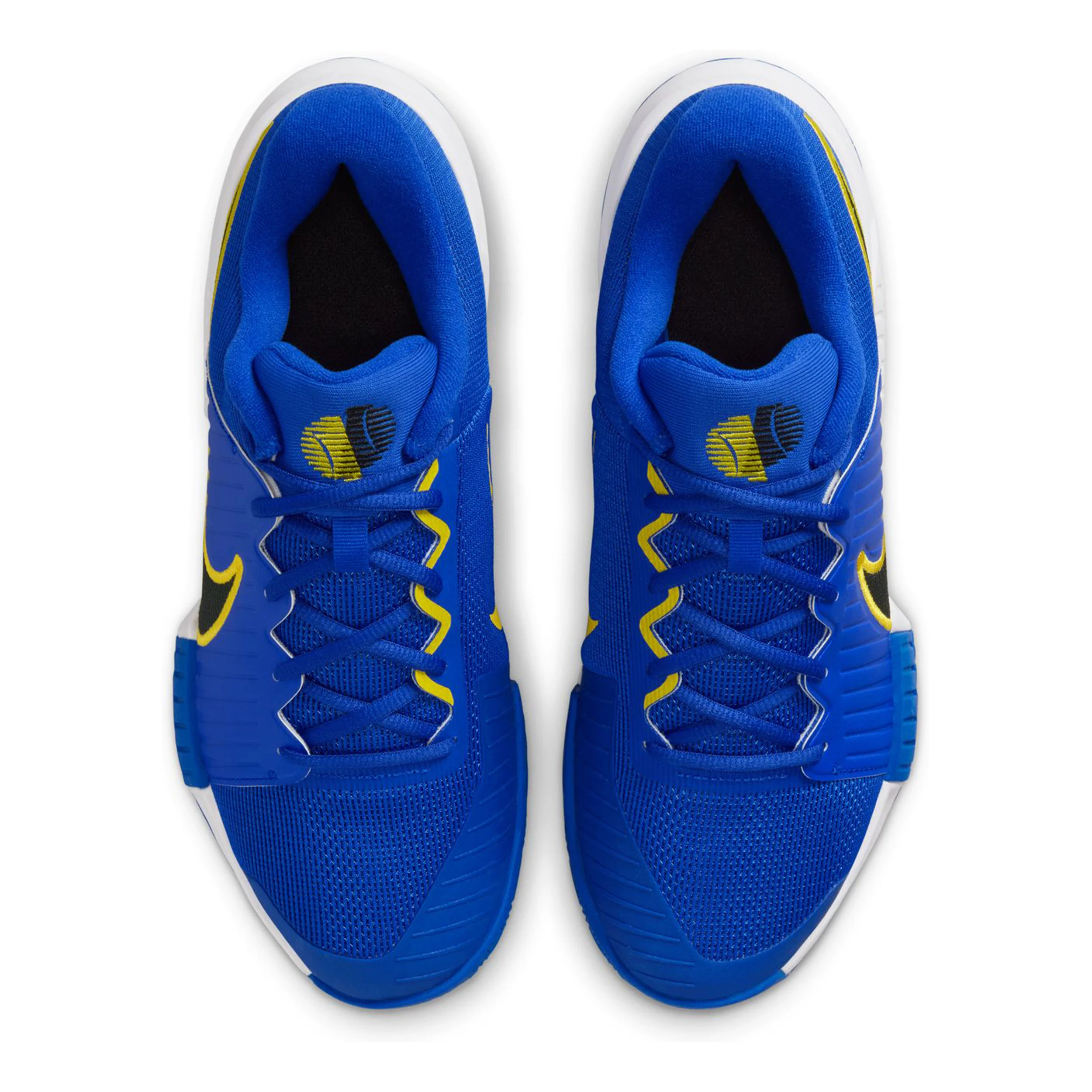 Zoom GP Challenge Pro Sandplatzschuh Herren-Blau,Gelb - Image 3