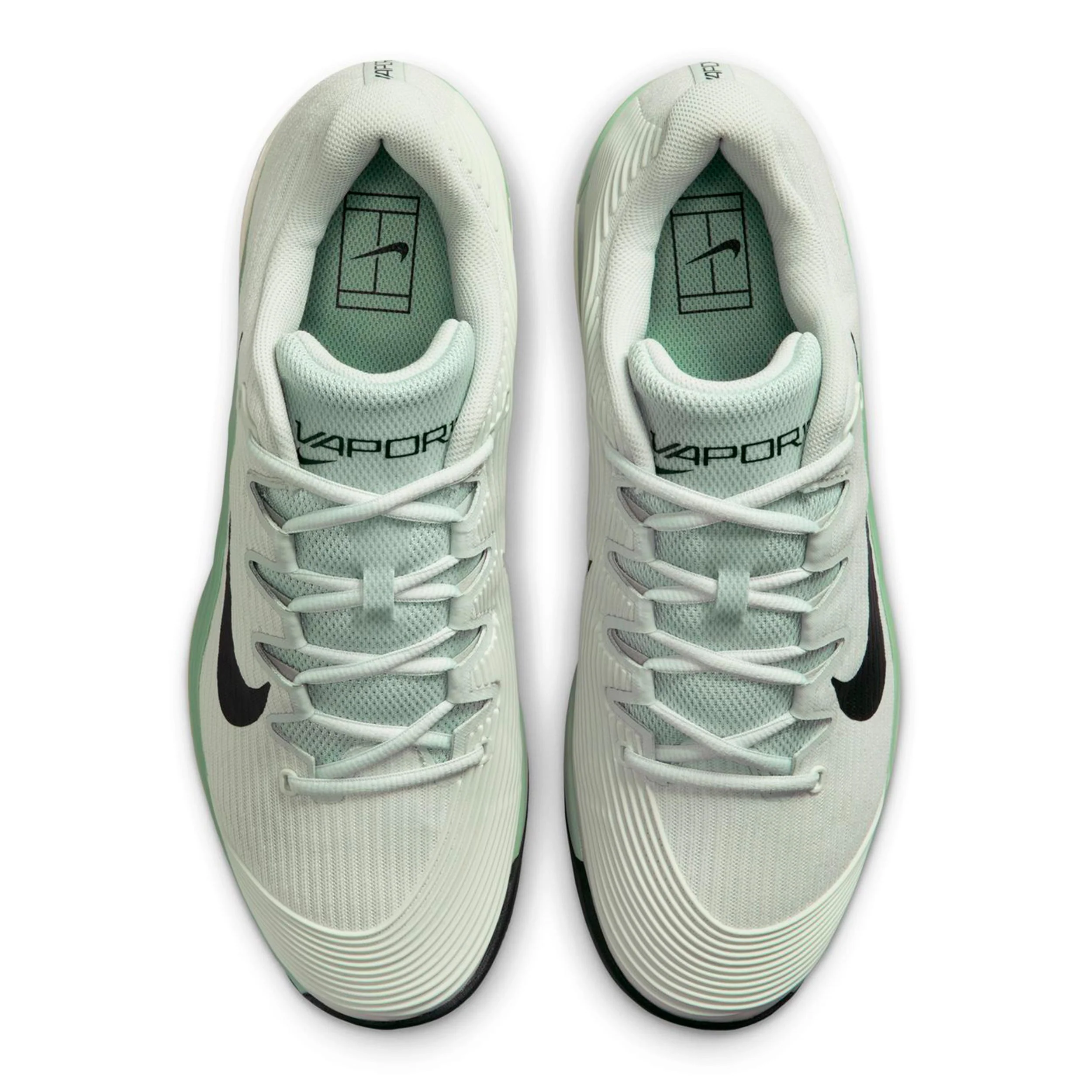Zoom Vapor 12 Allcourtschuh Herren - grau, salbei - Image 3