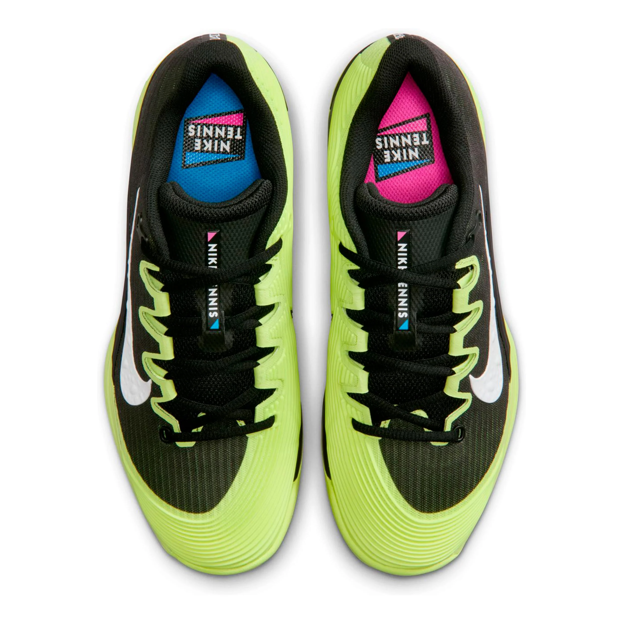 Zoom Vapor 12 Prm Allcourtschuh Damen-schwarz, limette - Image 3