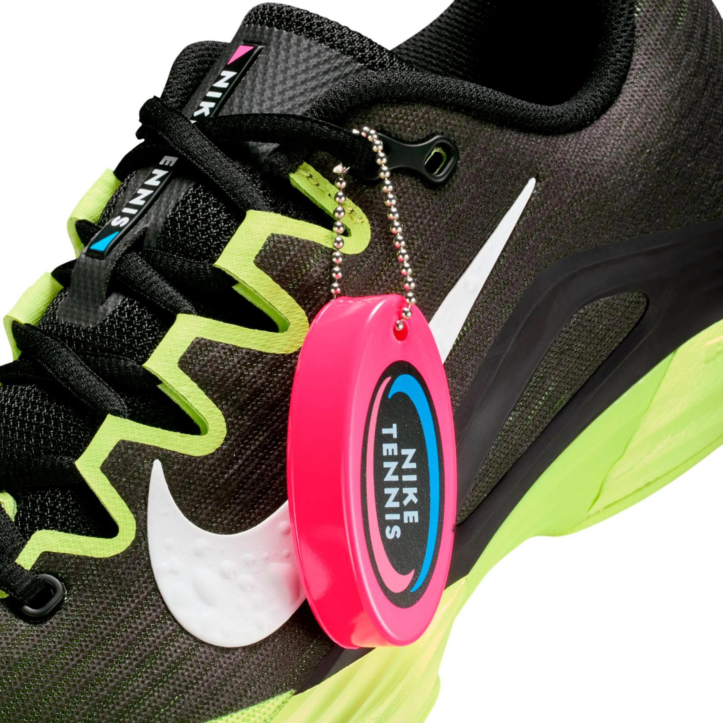 Zoom Vapor 12 Prm Allcourtschuh Damen-schwarz, limette - Image 6