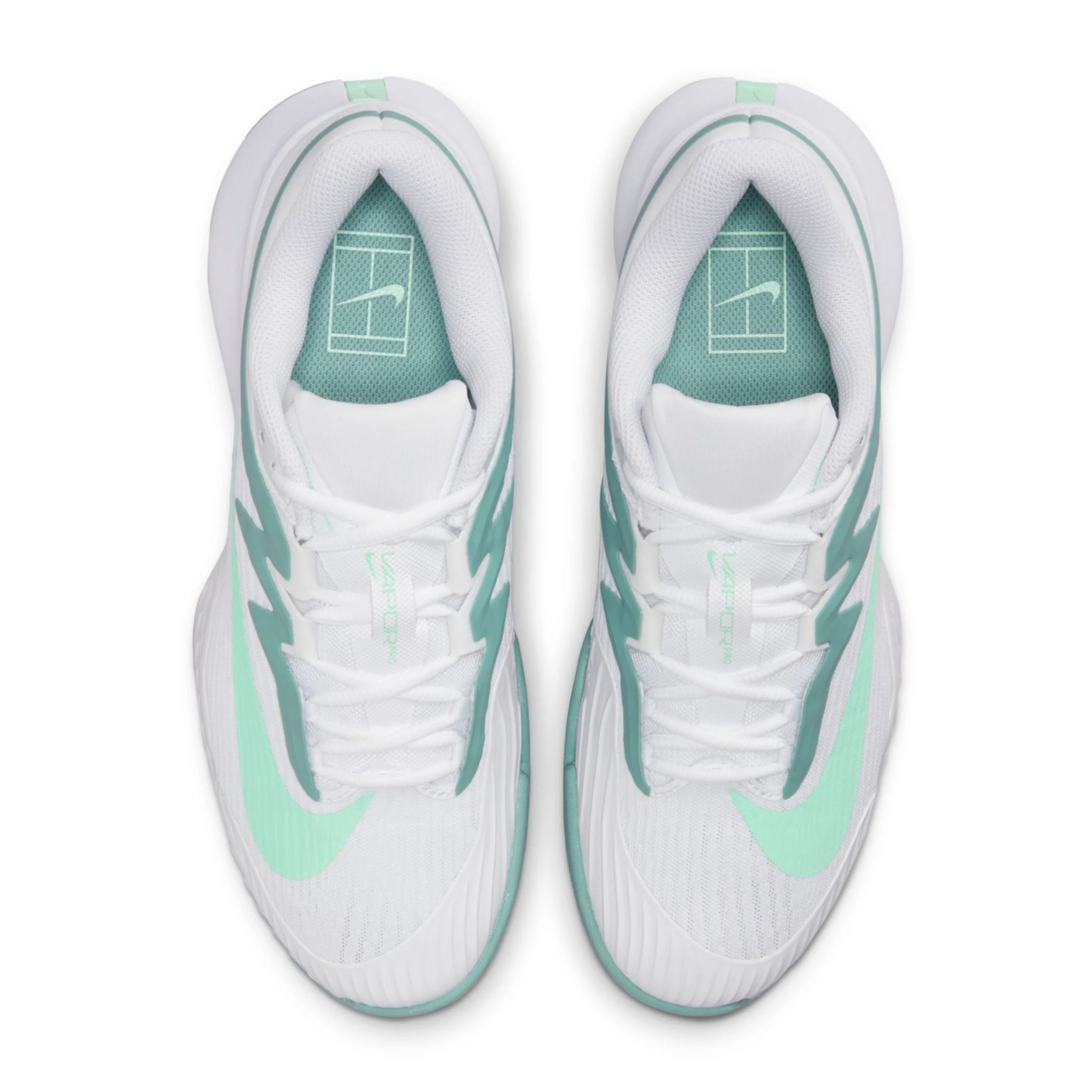 Zoom Vapor Pro 3 Allcourtschuh Damen-weiß, mint - Image 3