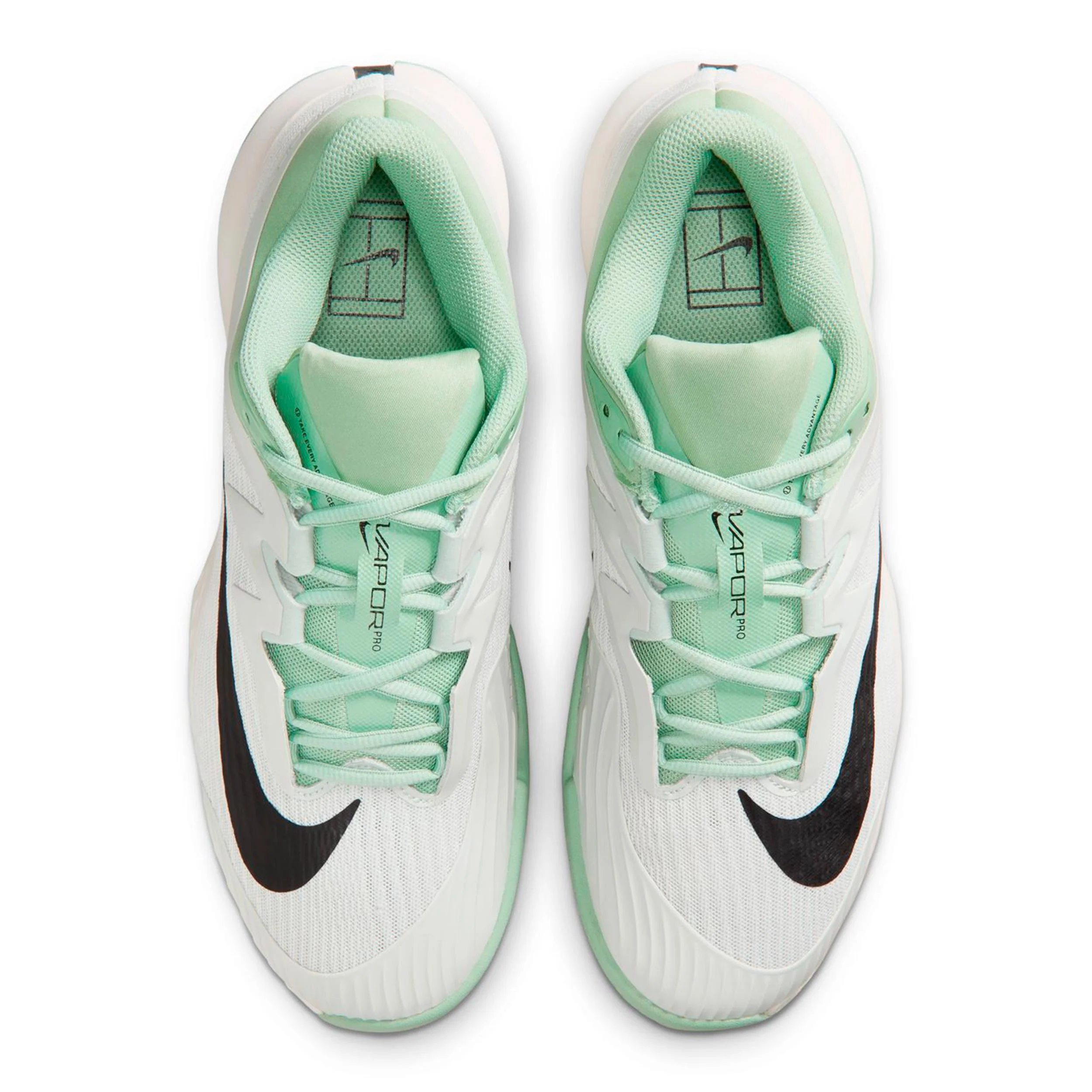 Zoom Vapor Pro 3 Allcourtschuh Herren - grau, salbei - Image 3