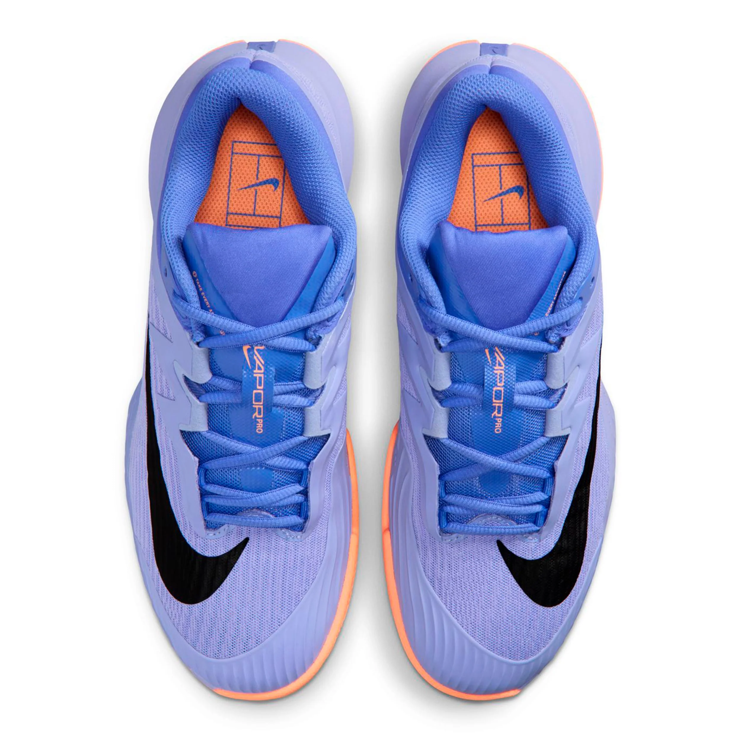 Zoom Vapor Pro 3 Sandplatzschuh Damen-lila, schwarz - Image 3