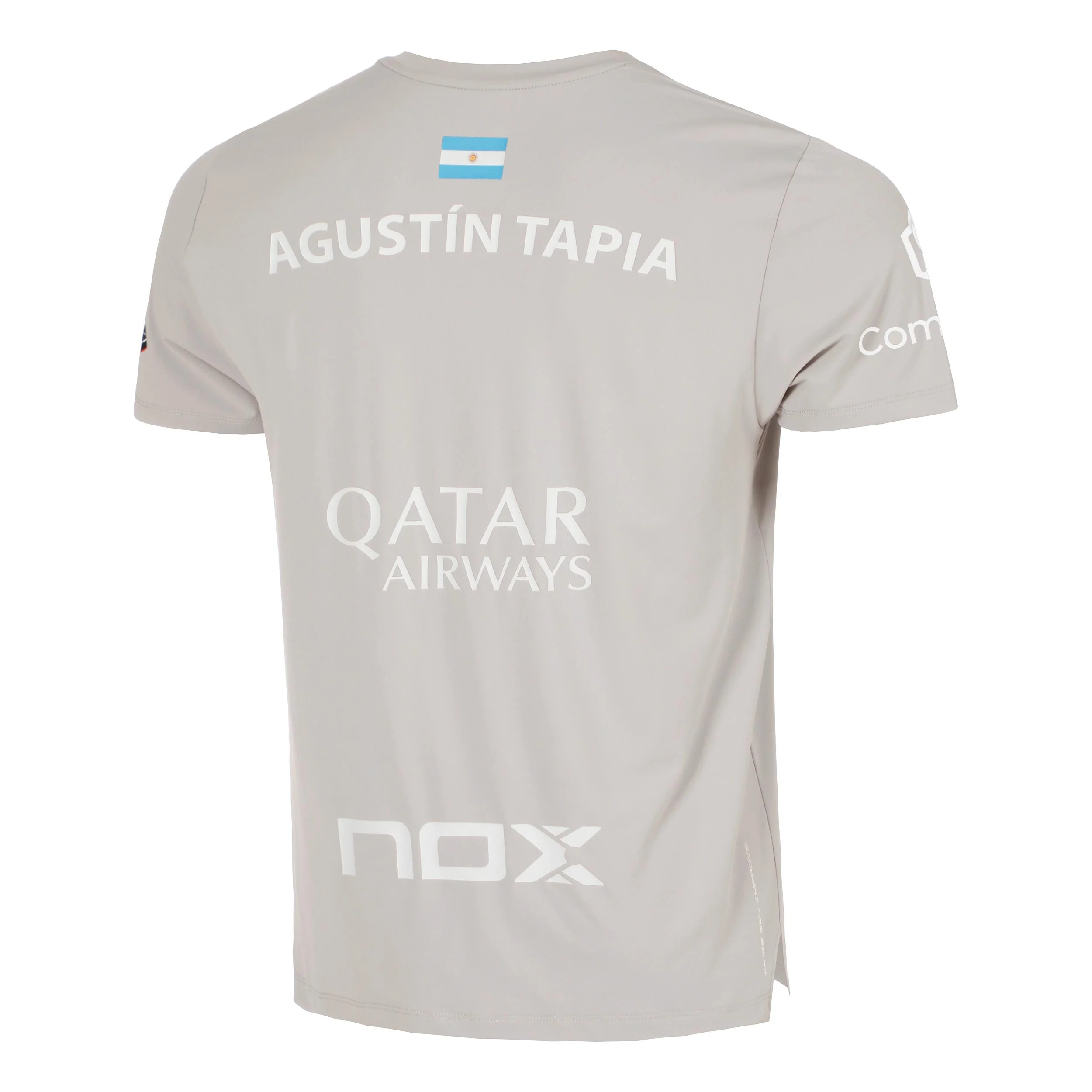 Agustin Tapia T-Shirt Herren - grau - Image 2