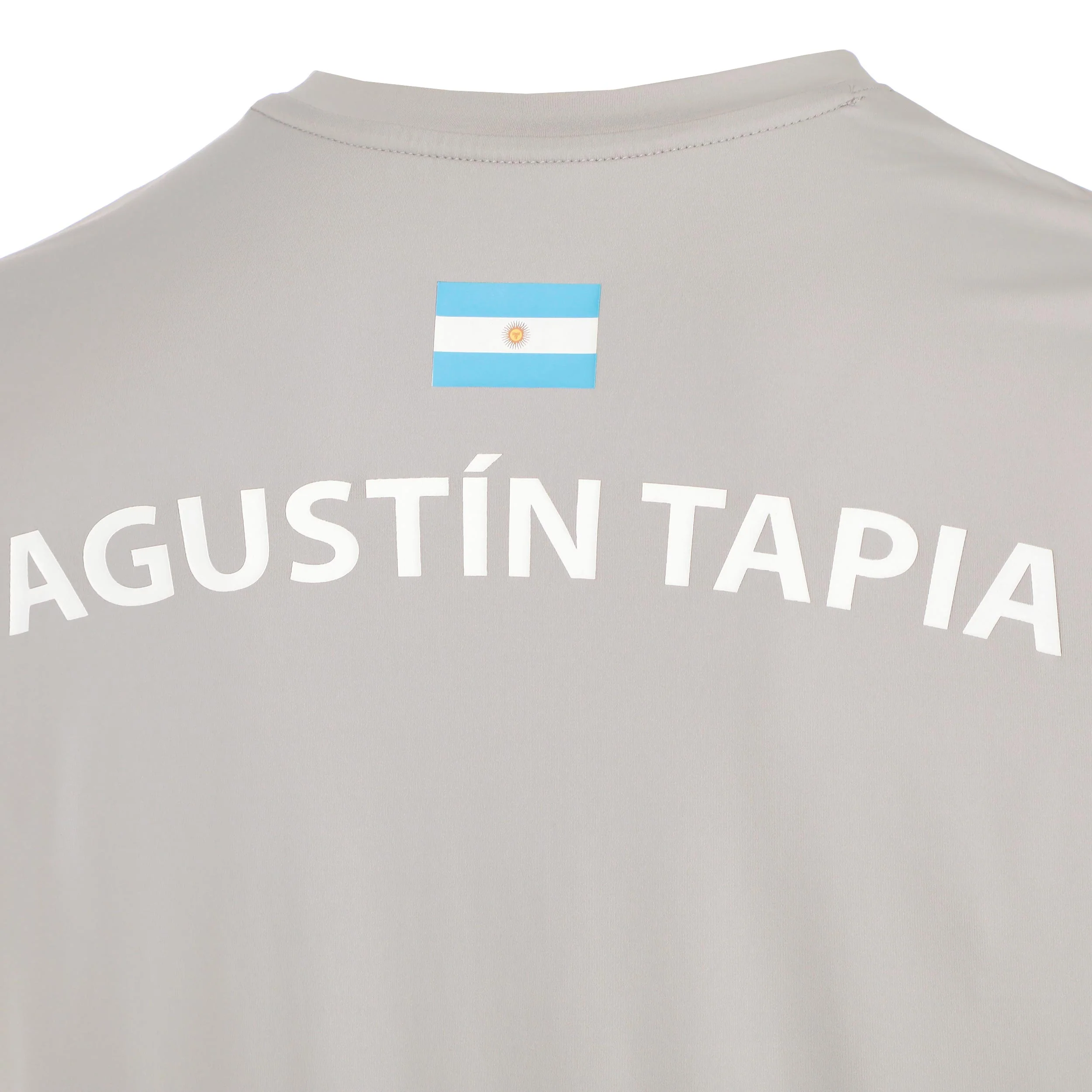 Agustin Tapia T-Shirt Herren - grau - Image 5