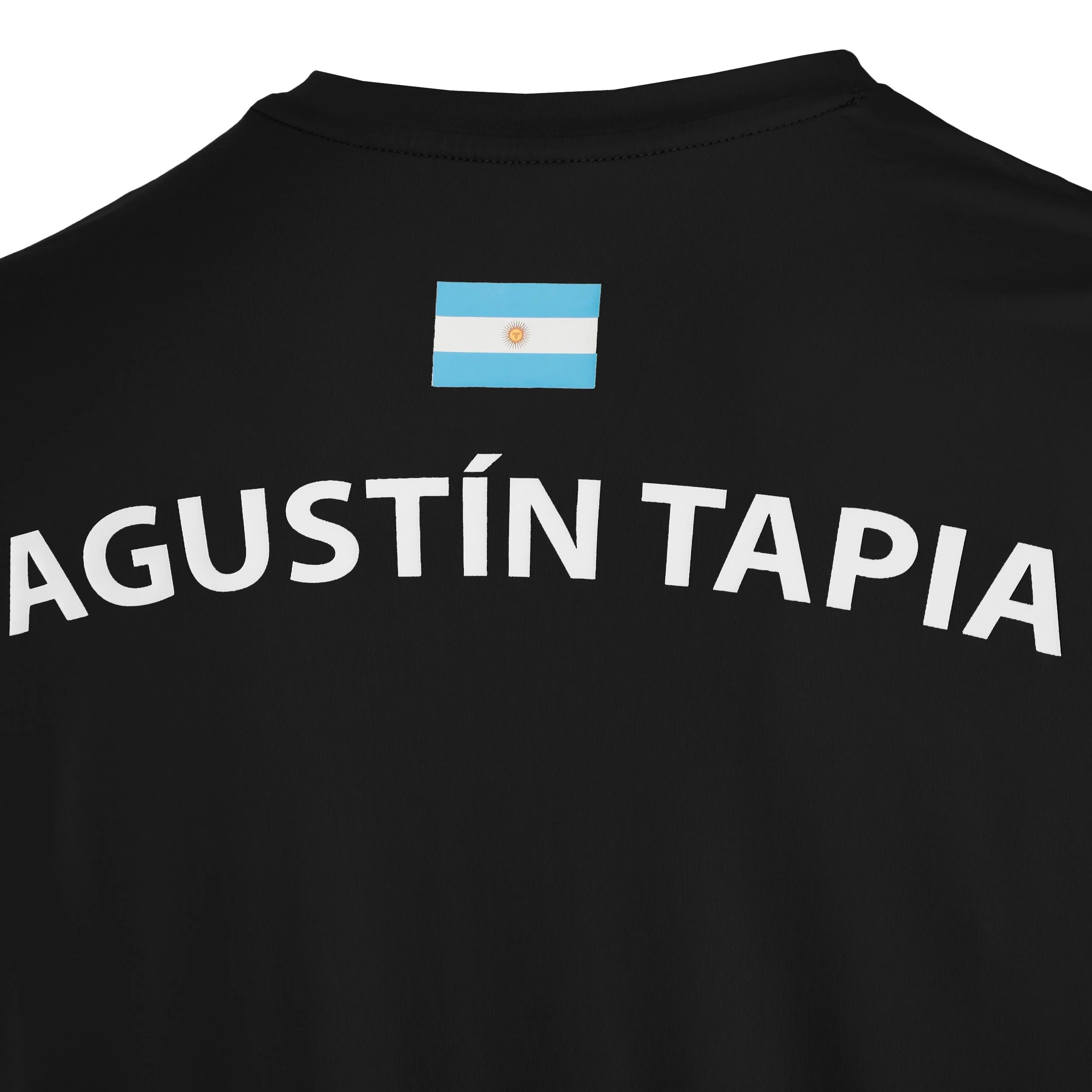Agustin Tapia T-Shirt Herren - schwarz - Image 5