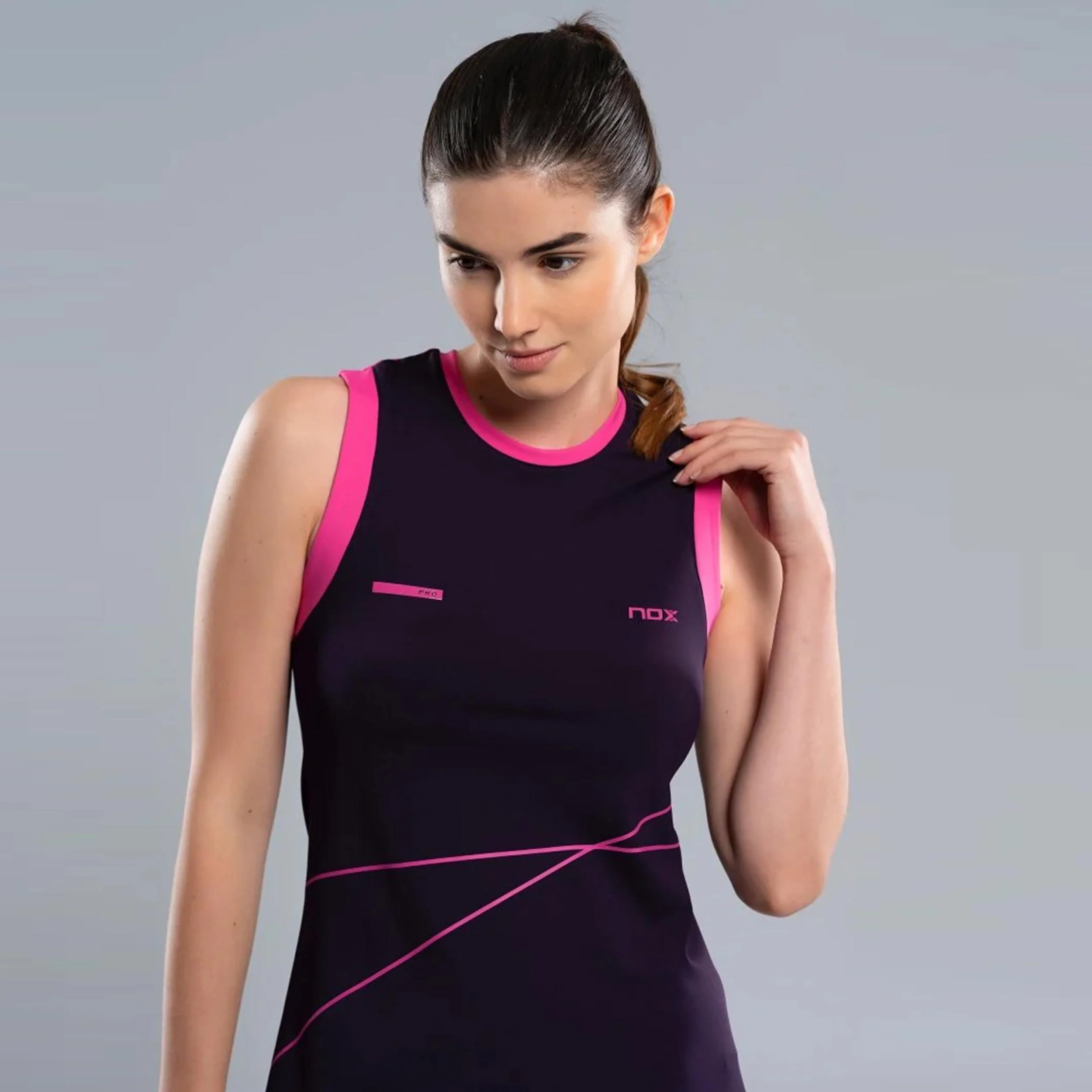 Kleid Damen-schwarz,pink - Image 6