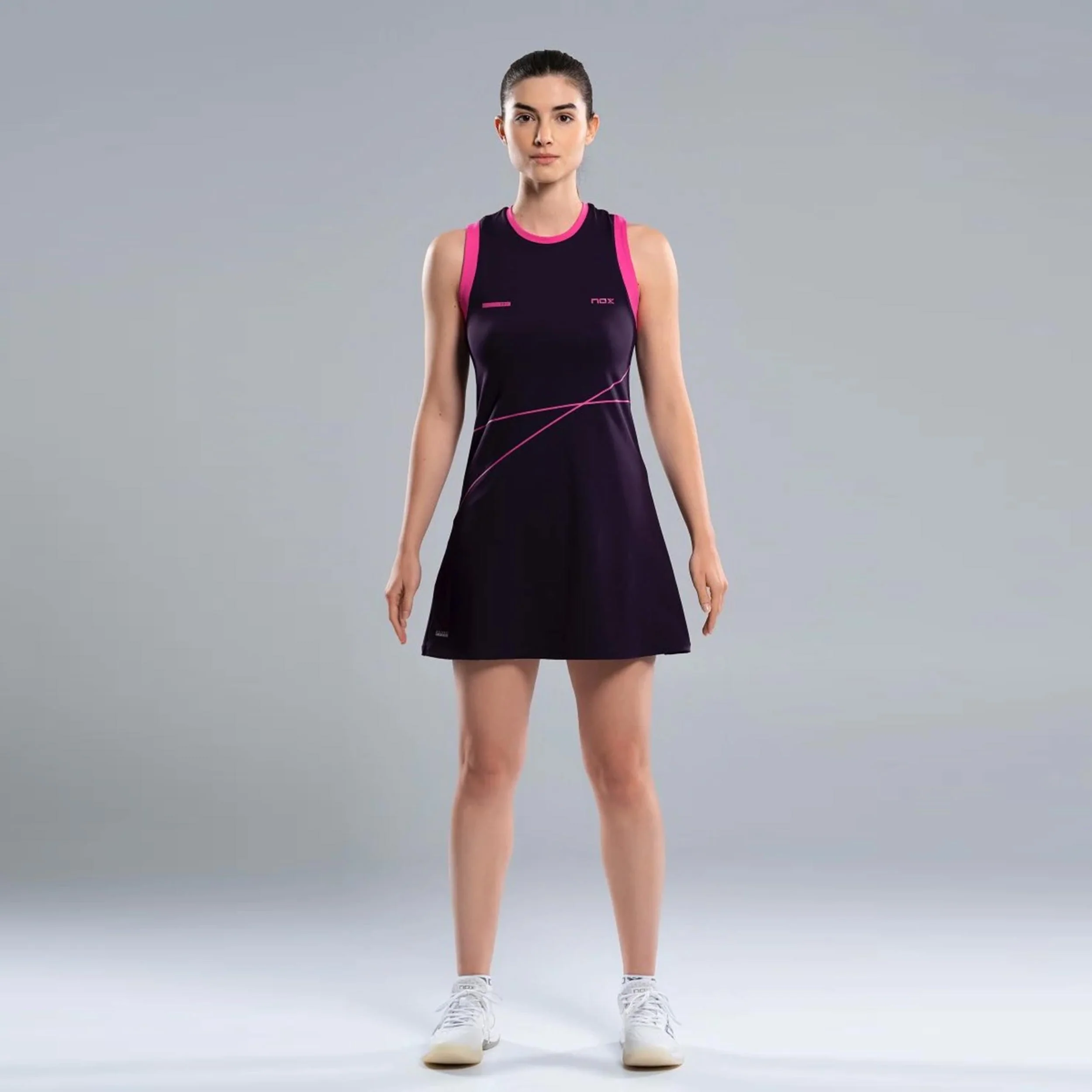Kleid Damen-schwarz,pink - Image 7