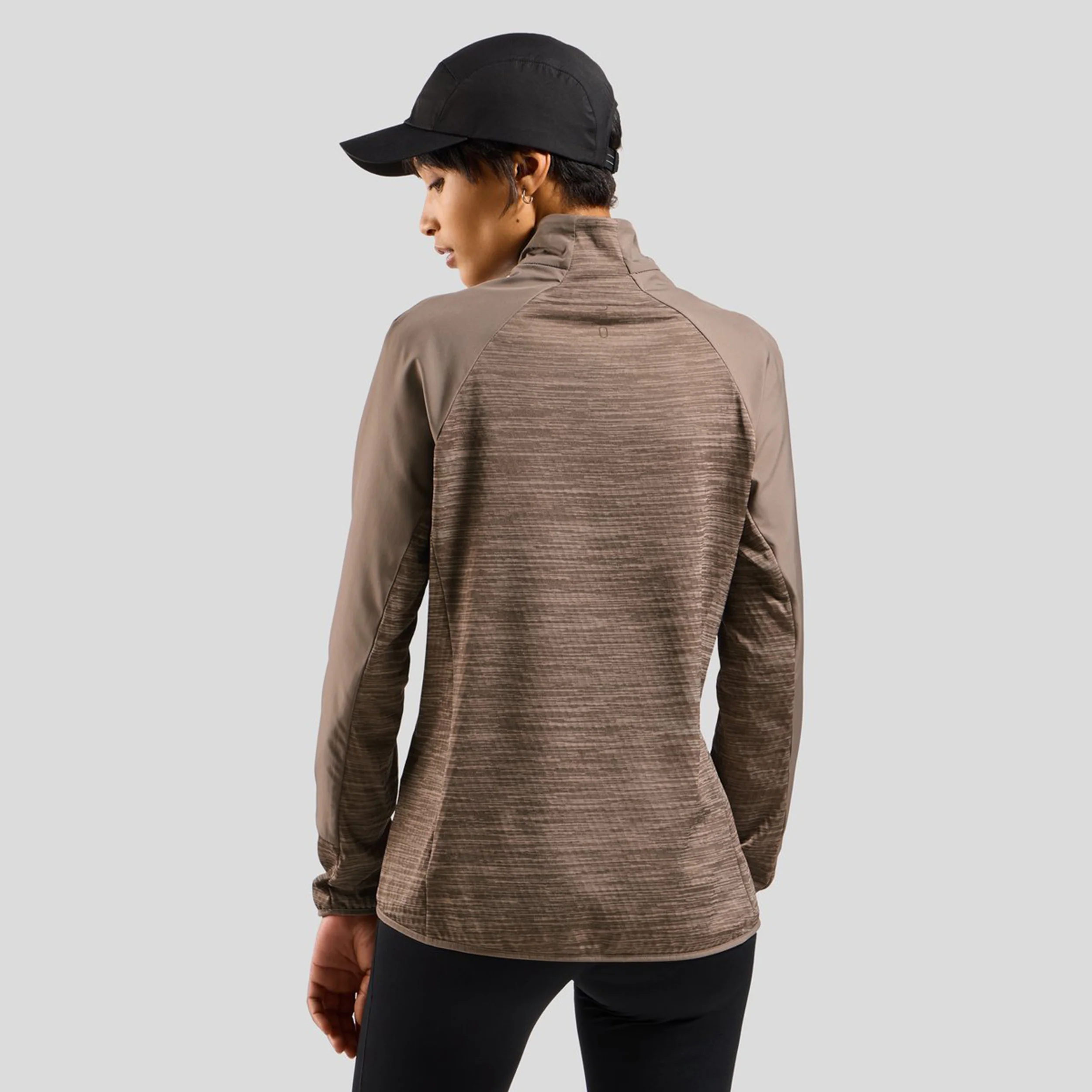 Essential Insulator Hybrid Laufjacke Damen-Grau - Image 4