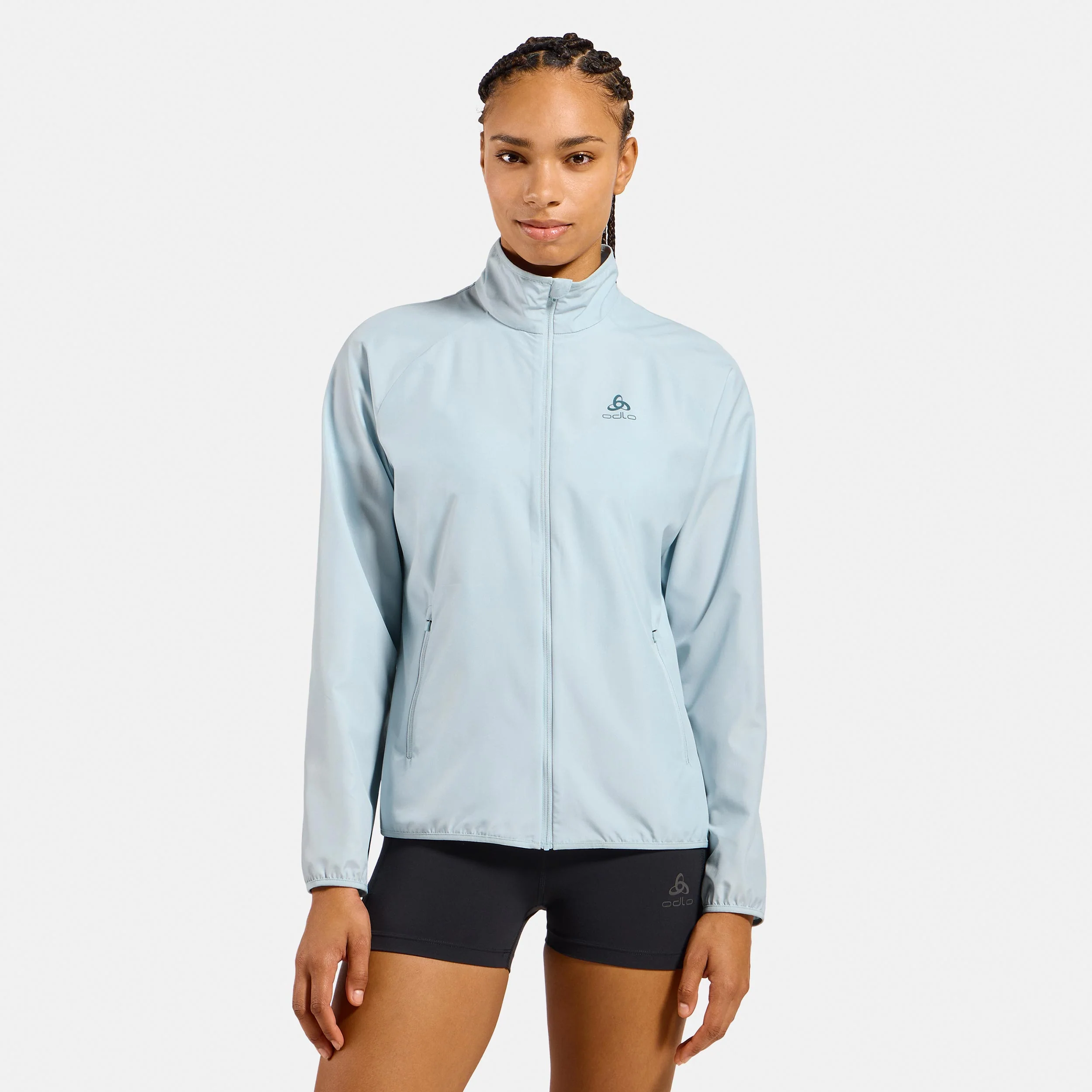 Essential Light Laufjacke Damen-hellblau - Image 3