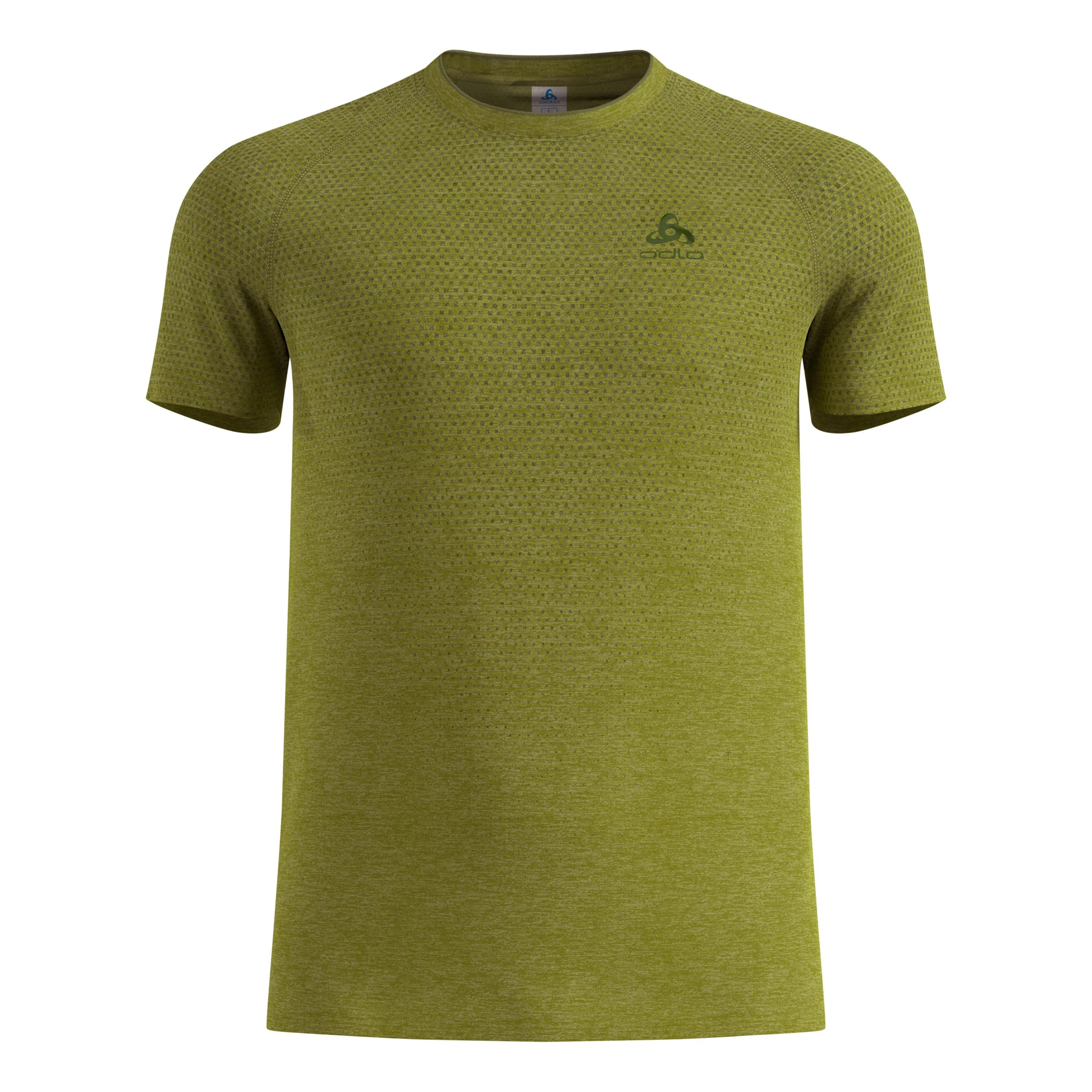 Essential Seamless Laufshirt Herren-grün