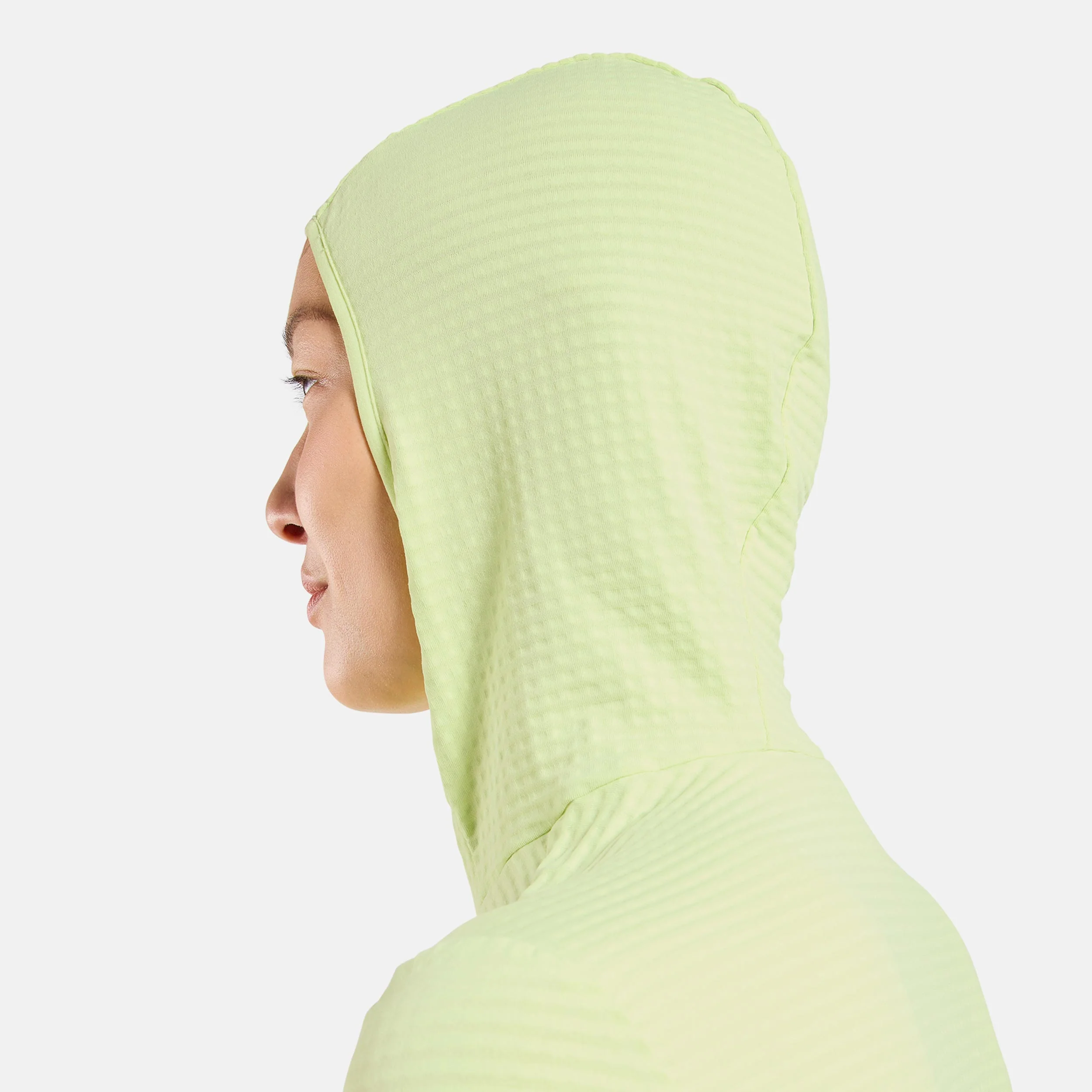 Essential Thermal Midlayer Laufshirt Damen-Limette - Image 5