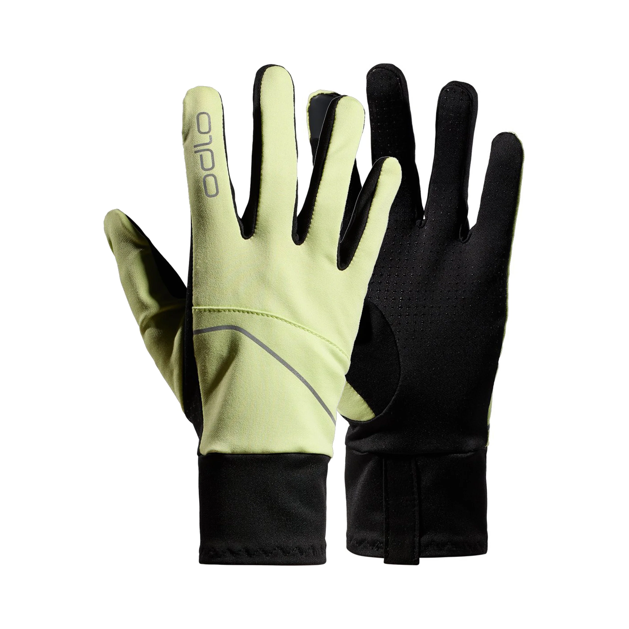 Intensity Safety Light Laufhandschuhe-Limette
