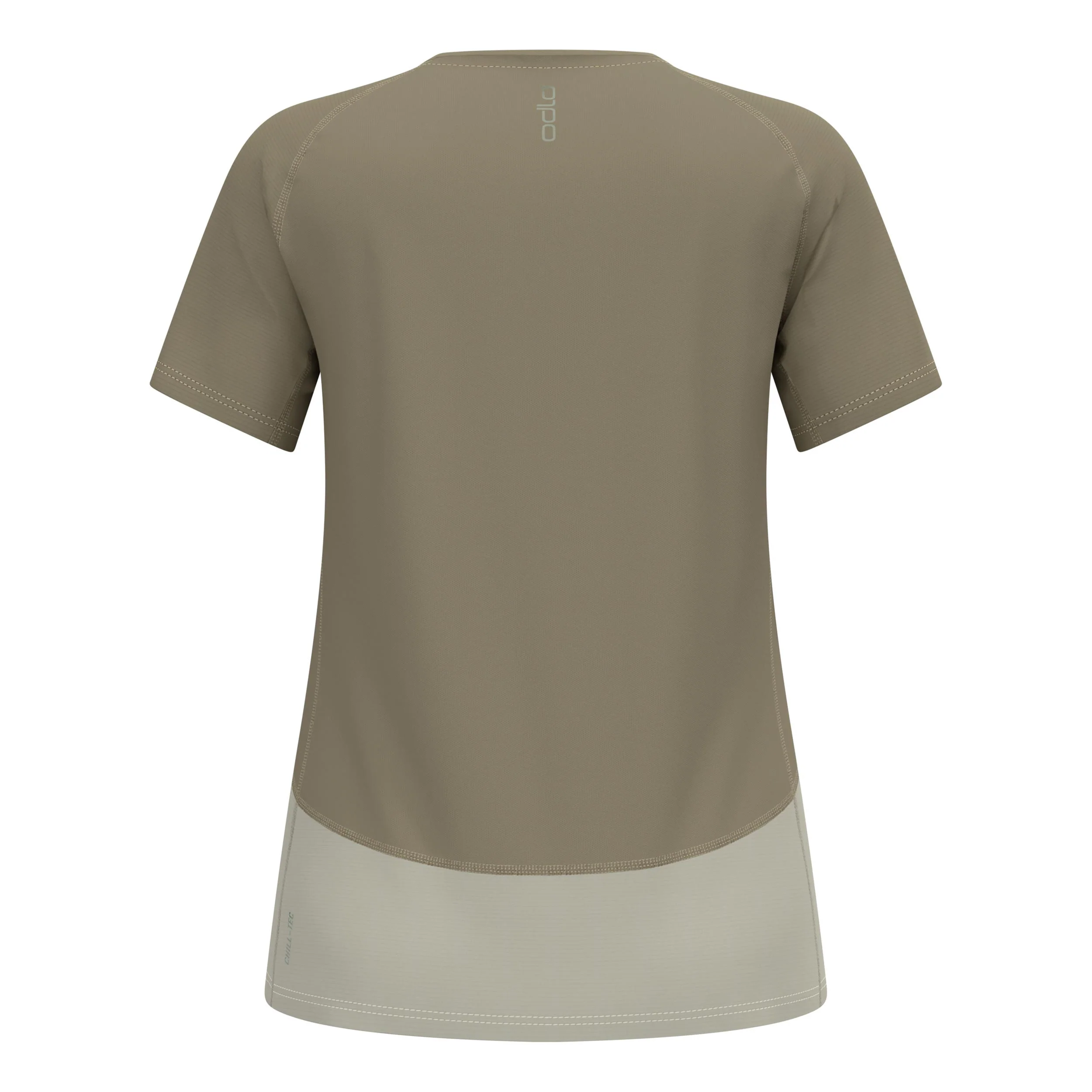 X-Alp Trail Laufshirt Damen-grau, oliv - Image 2