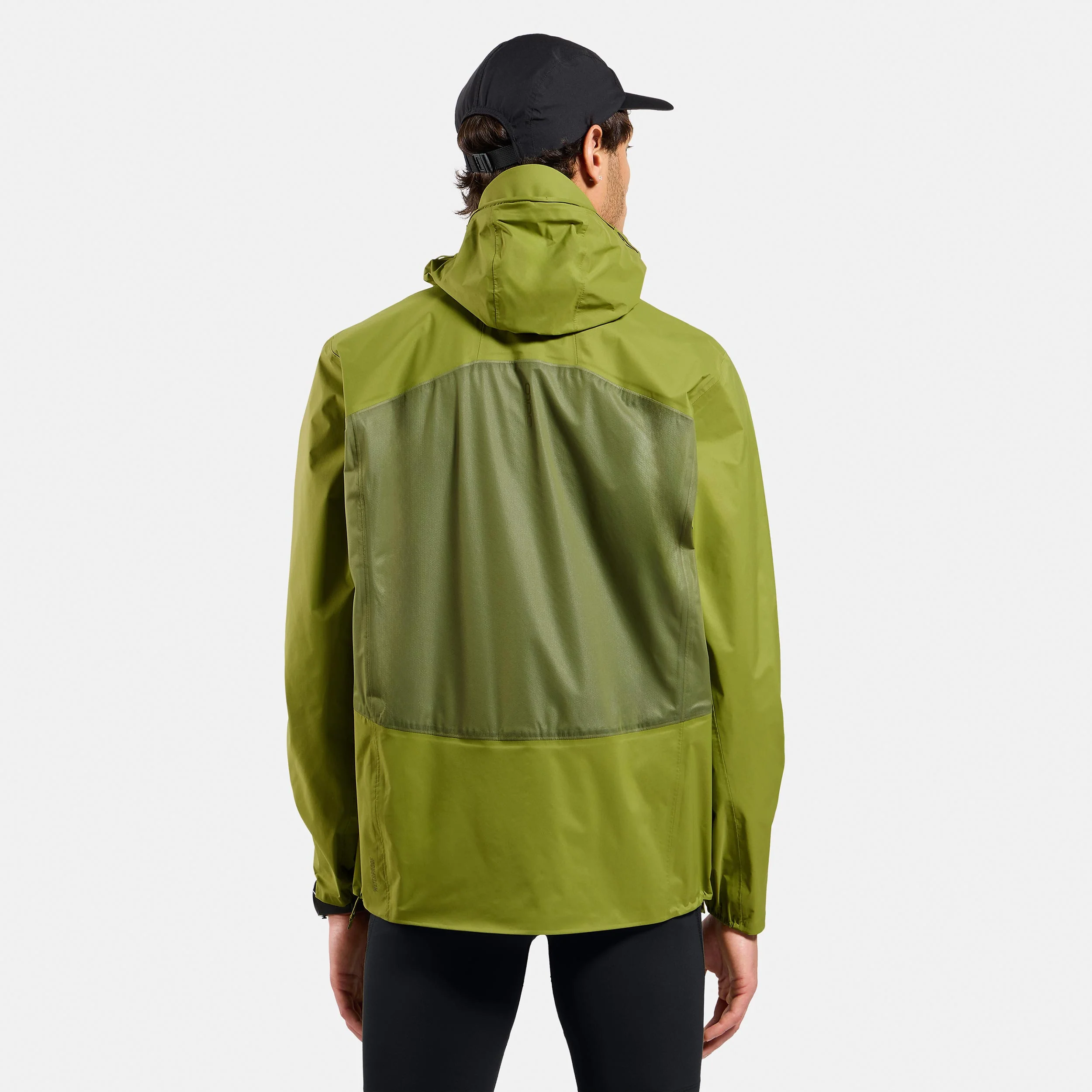 X-Alp Waterproof Pro Laufjacke Herren-grün - Image 4