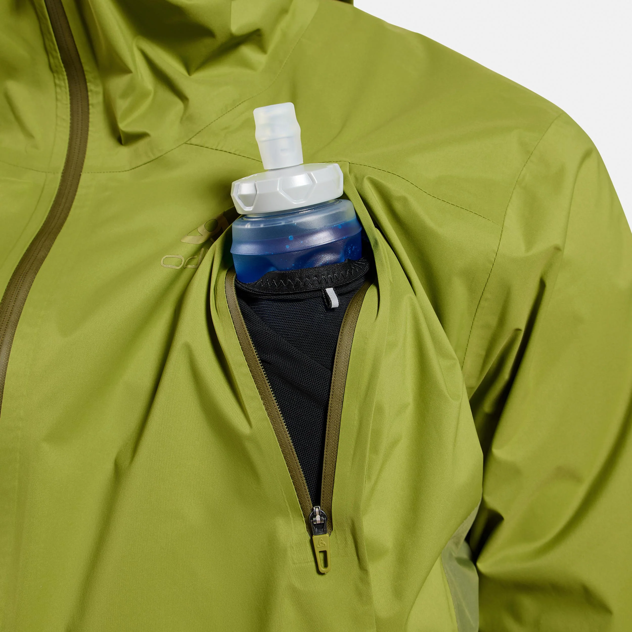 X-Alp Waterproof Pro Laufjacke Herren-grün - Image 6
