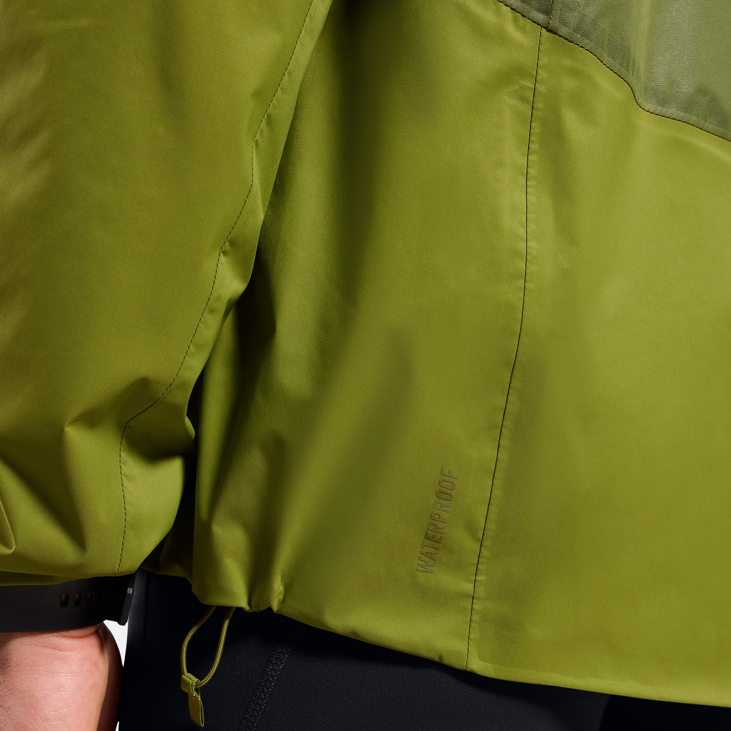 X-Alp Waterproof Pro Laufjacke Herren-grün - Image 7