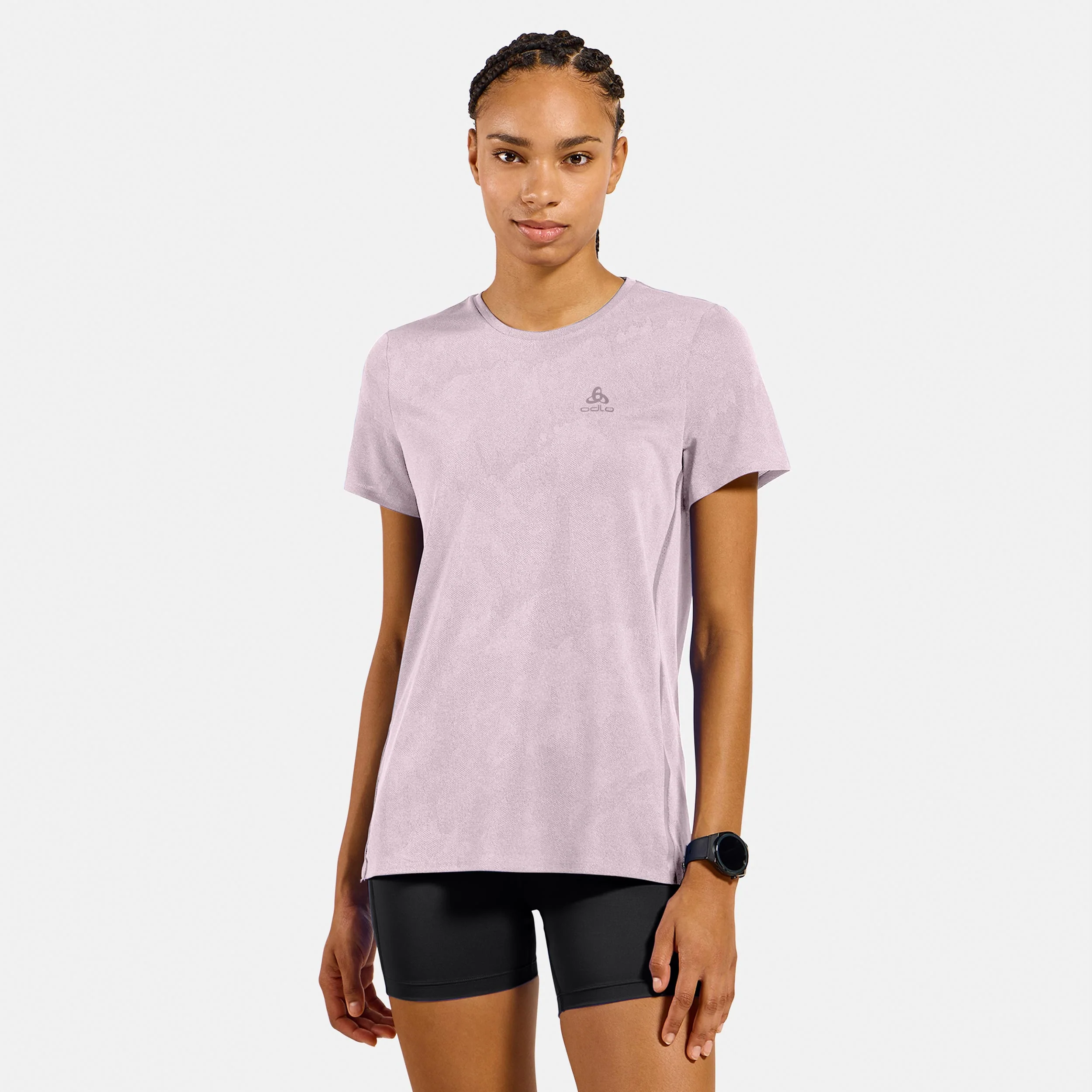 Zeroweight Engineered Chill-Tec Laufshirt Damen-pink - Image 3