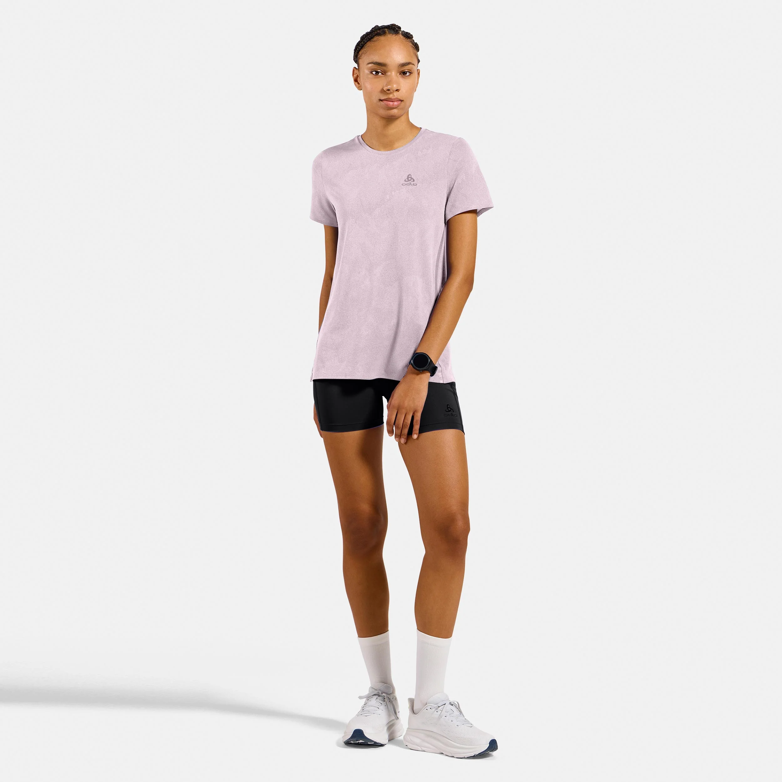 Zeroweight Engineered Chill-Tec Laufshirt Damen-pink - Image 7