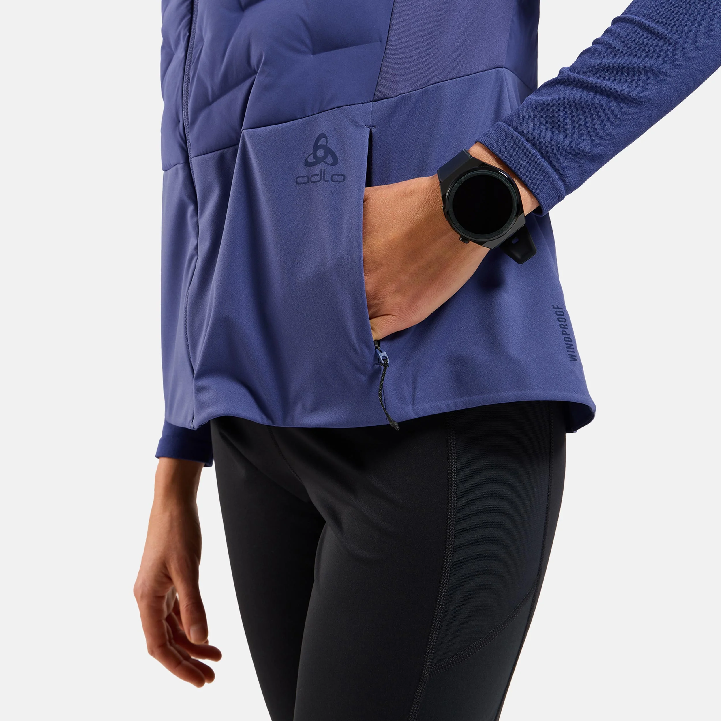 Zeroweight Insulator Laufweste Damen-Blau - Image 6