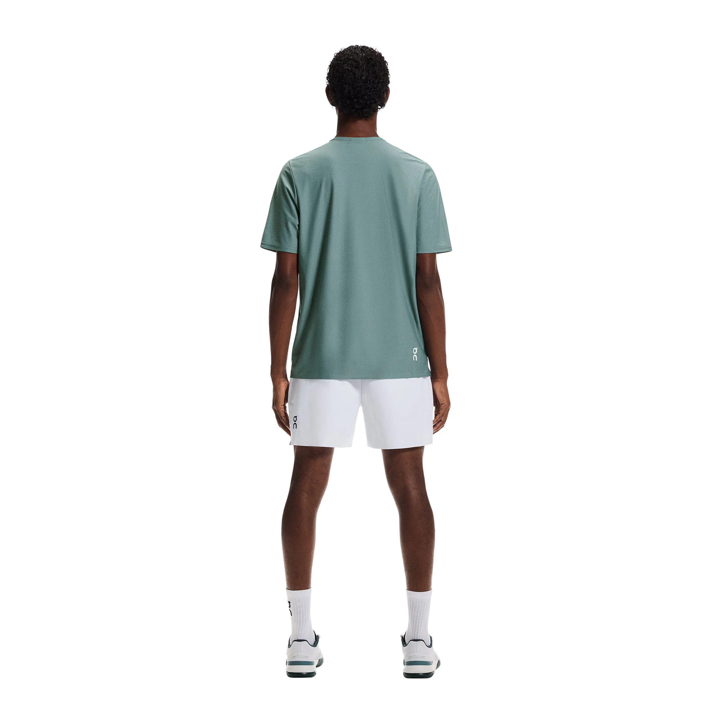 5in Court Shorts Herren - weiß - Image 3