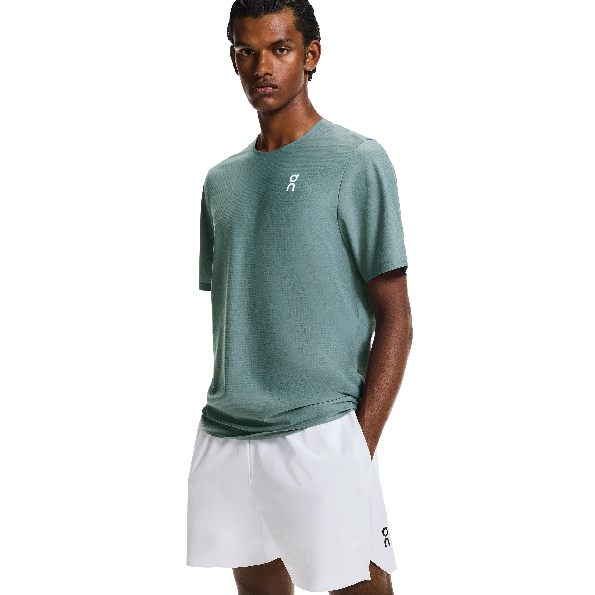 5in Court Shorts Herren - weiß - Image 4