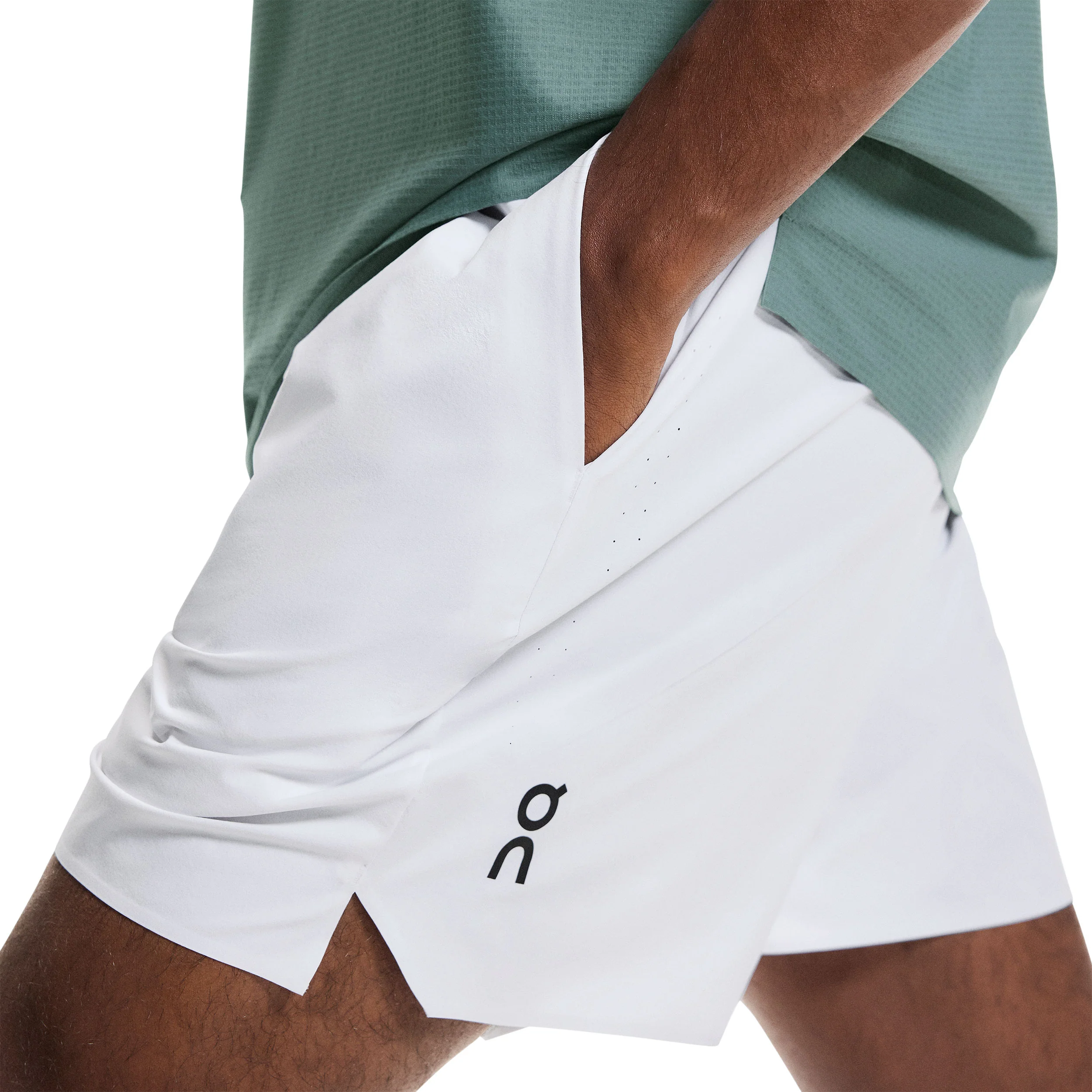 5in Court Shorts Herren - weiß - Image 7