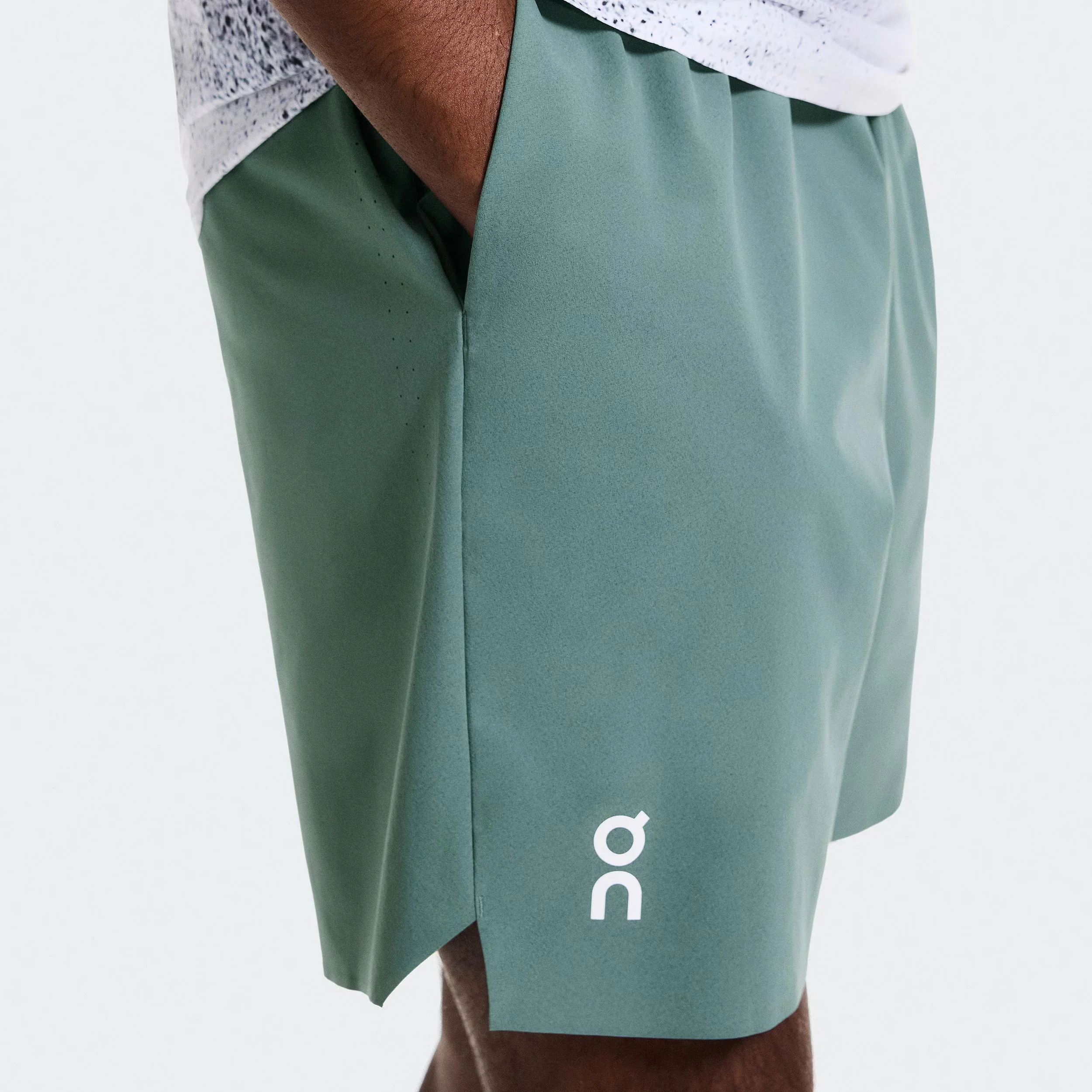 7" Court Shorts Herren - salbei - Image 6