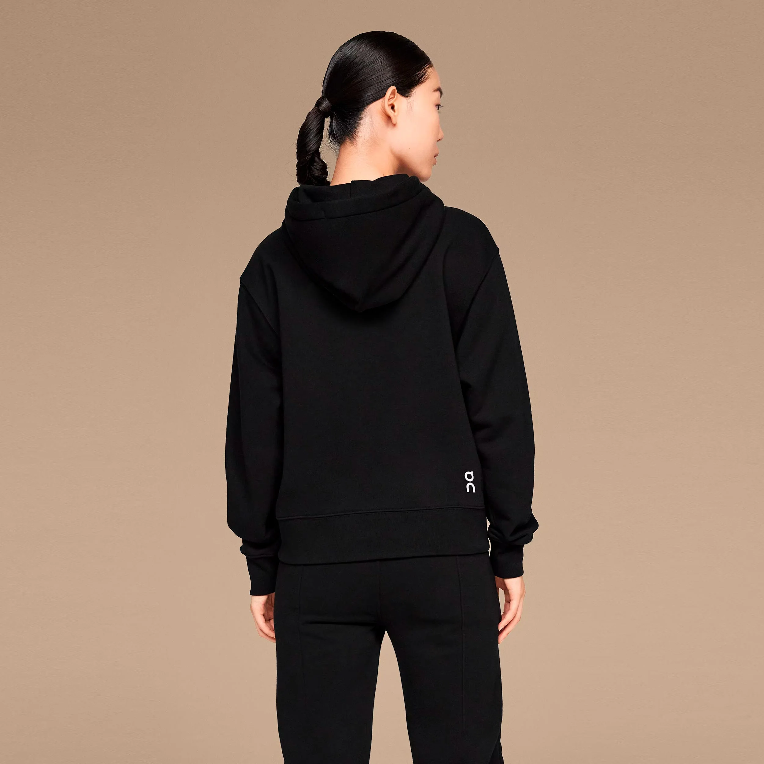 Club Hoody Damen - schwarz, weiß - Image 3
