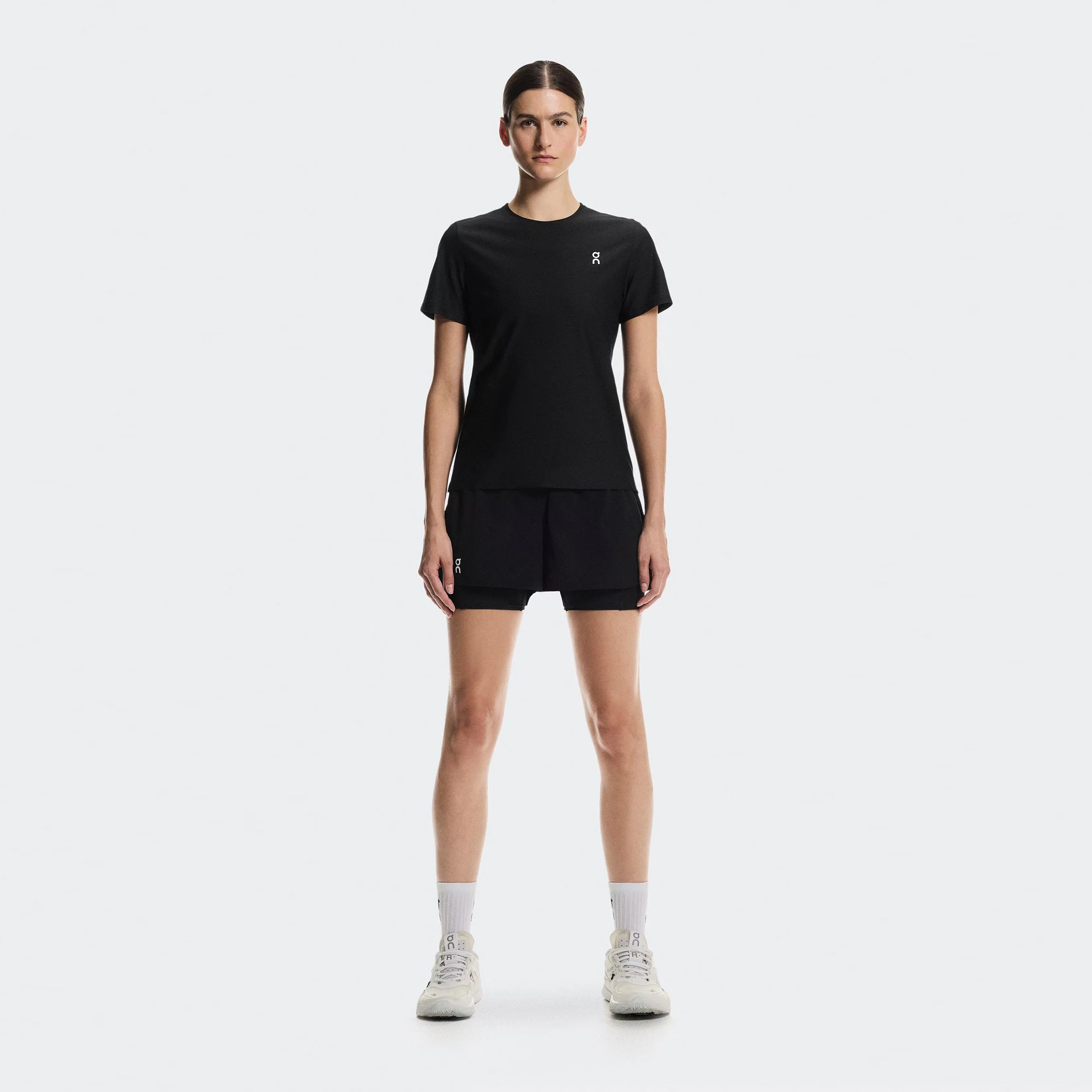 Court T-Shirt Damen - schwarz - Image 4