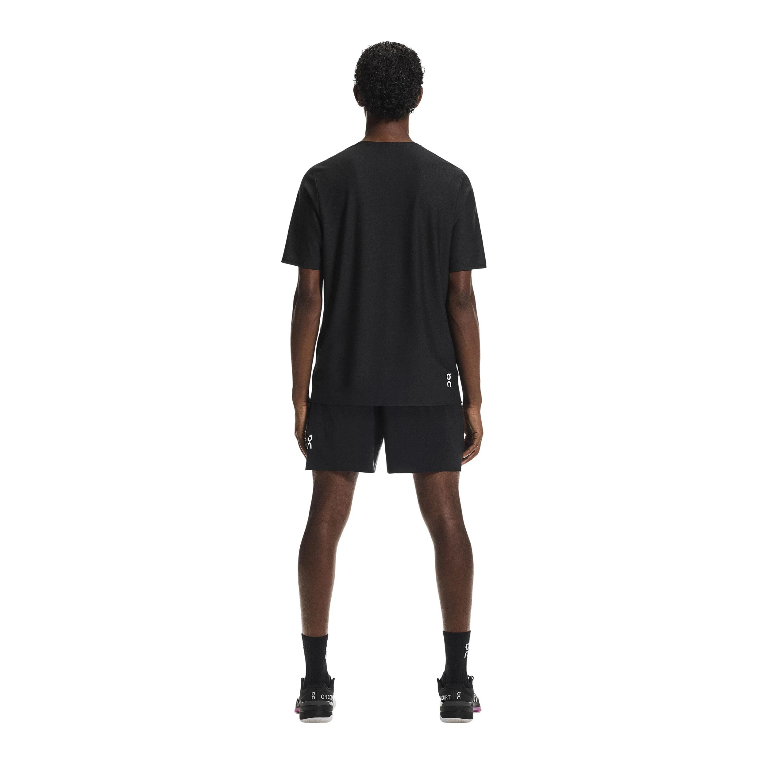 Court T-Shirt Herren - schwarz - Image 7