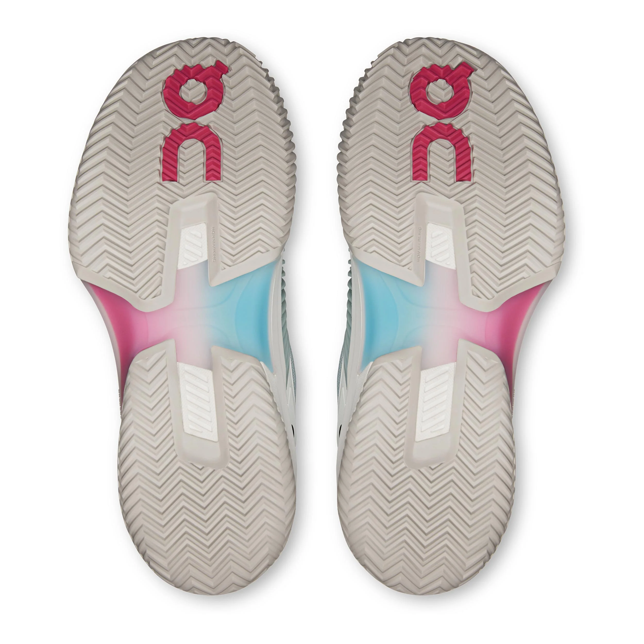THE ROGER Pro Fire Sandplatzschuh Damen - hellblau, pink - Image 4