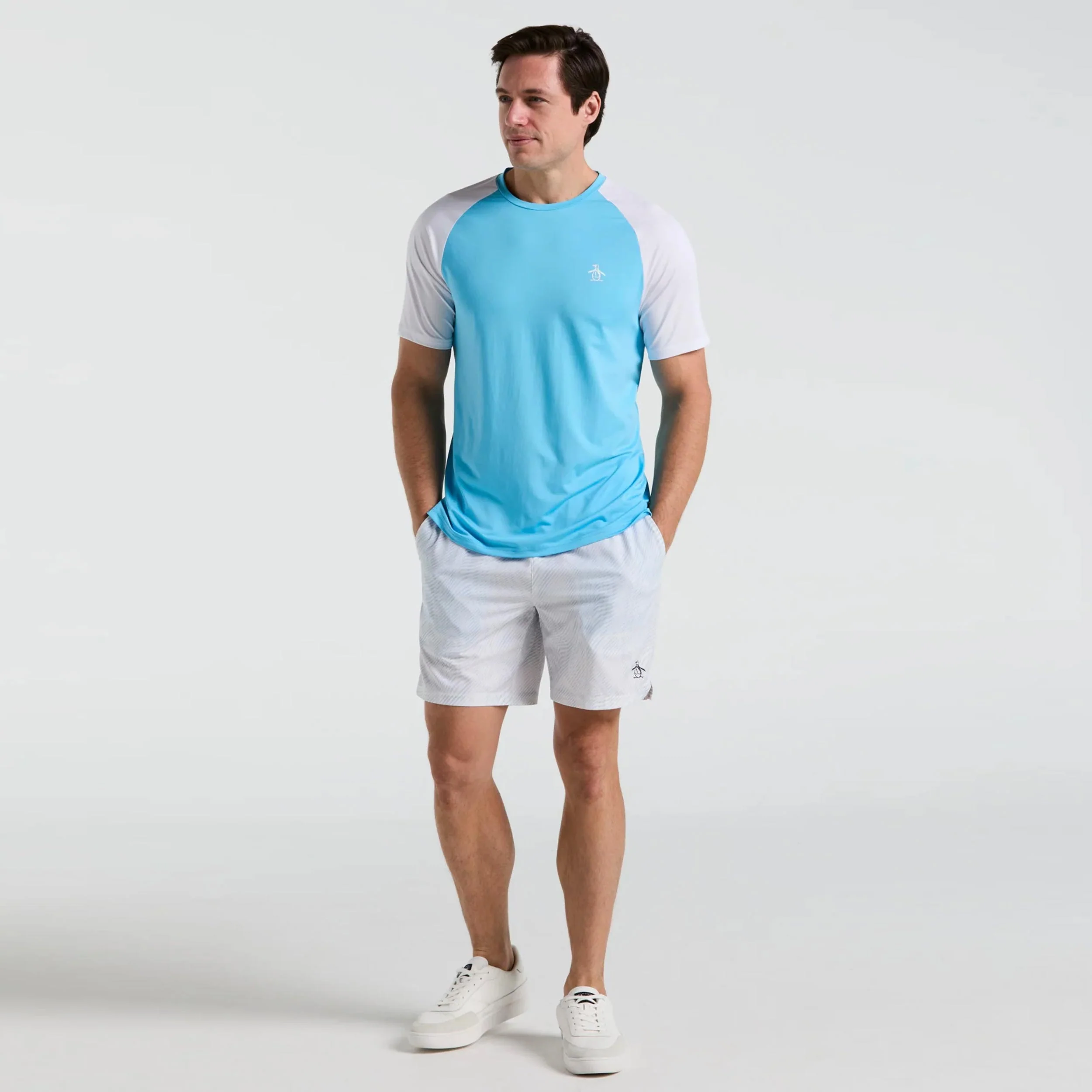 7in Performance Shorts Herren-Weiß - Image 3