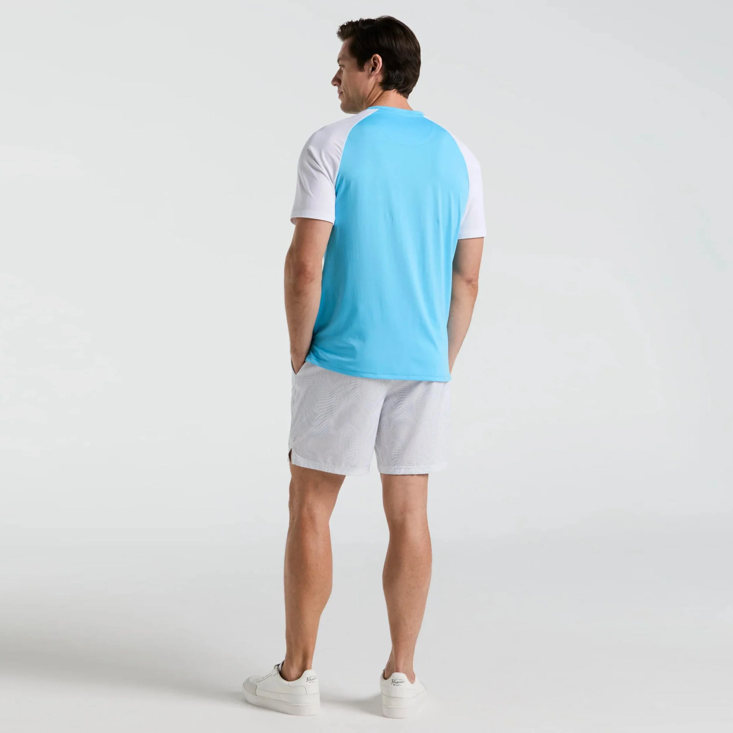 7in Performance Shorts Herren-Weiß - Image 4