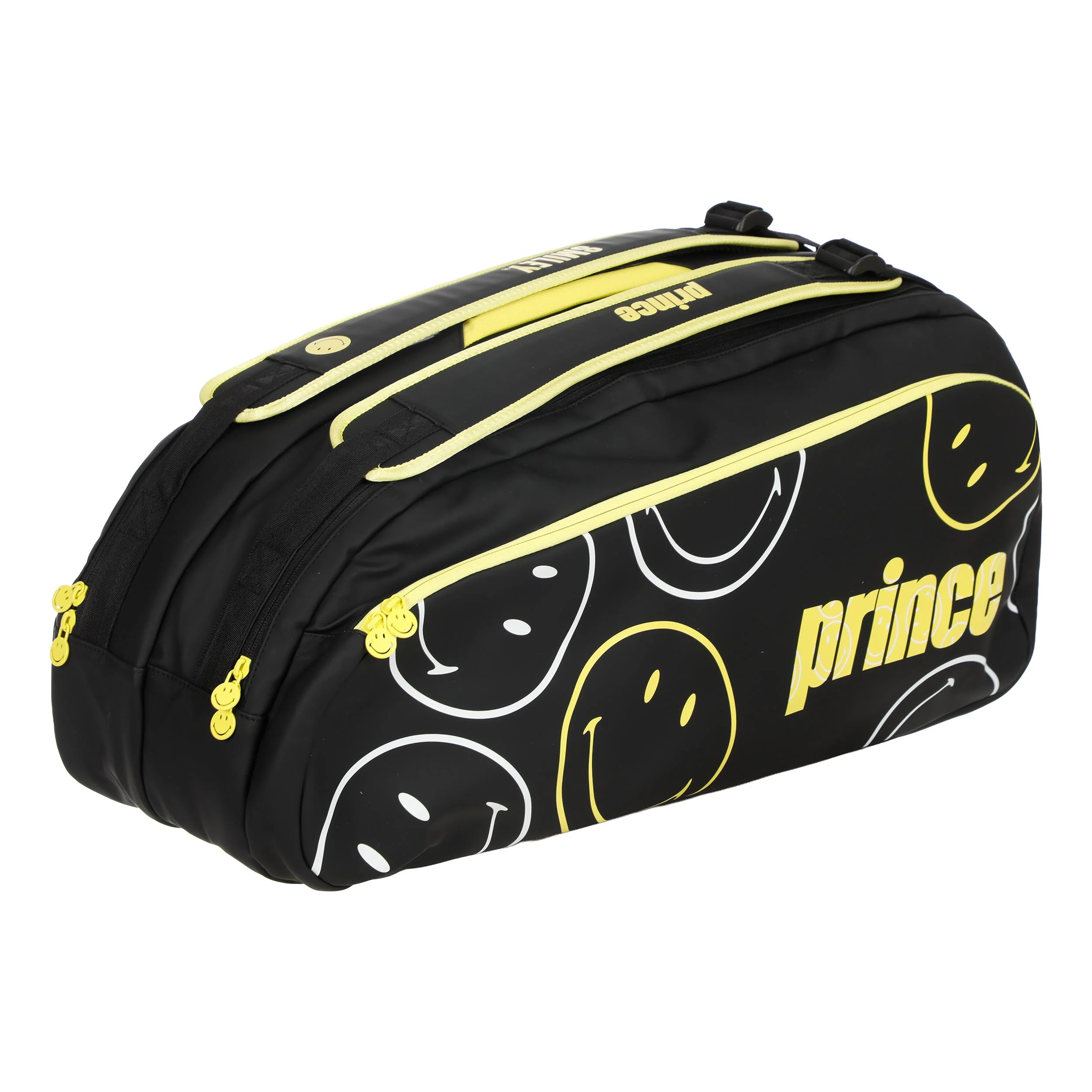 Smiley Schlägertasche 6er-Schwarz