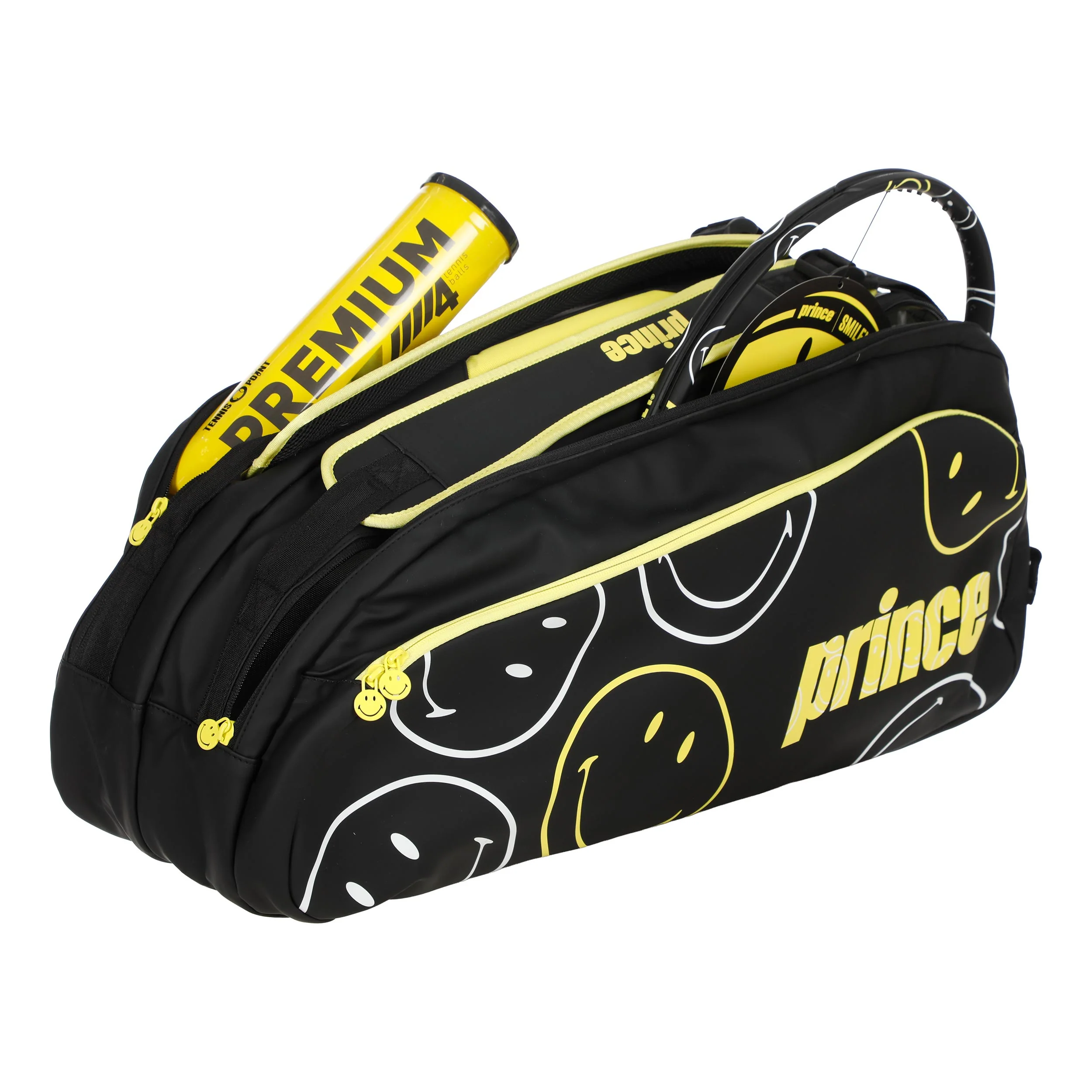 Smiley Schlägertasche 6er-Schwarz - Image 4