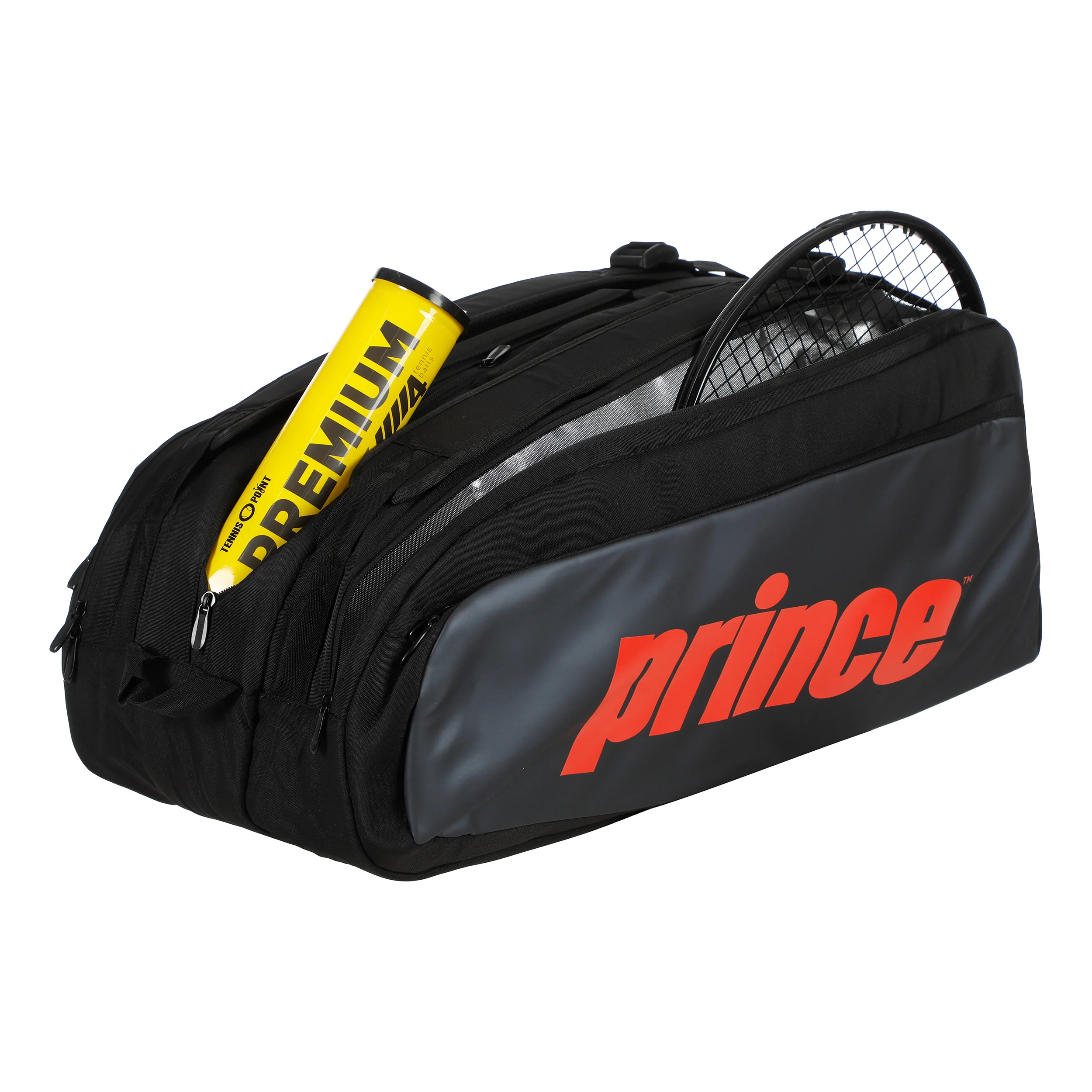 Tour 3 Comp Schlägertasche-Schwarz,Rot - Image 4
