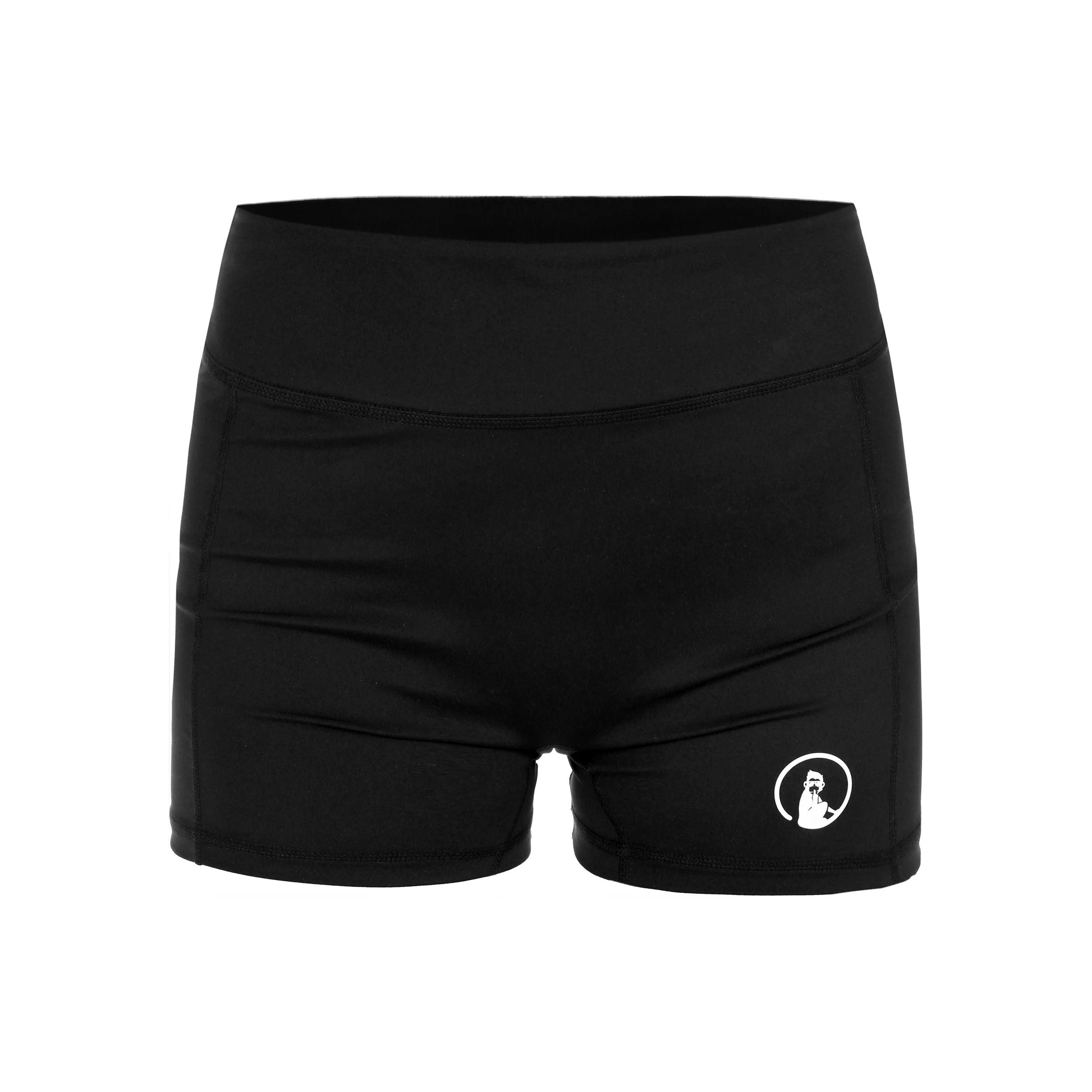 Break Ballshorts Damen-Schwarz,Weiß