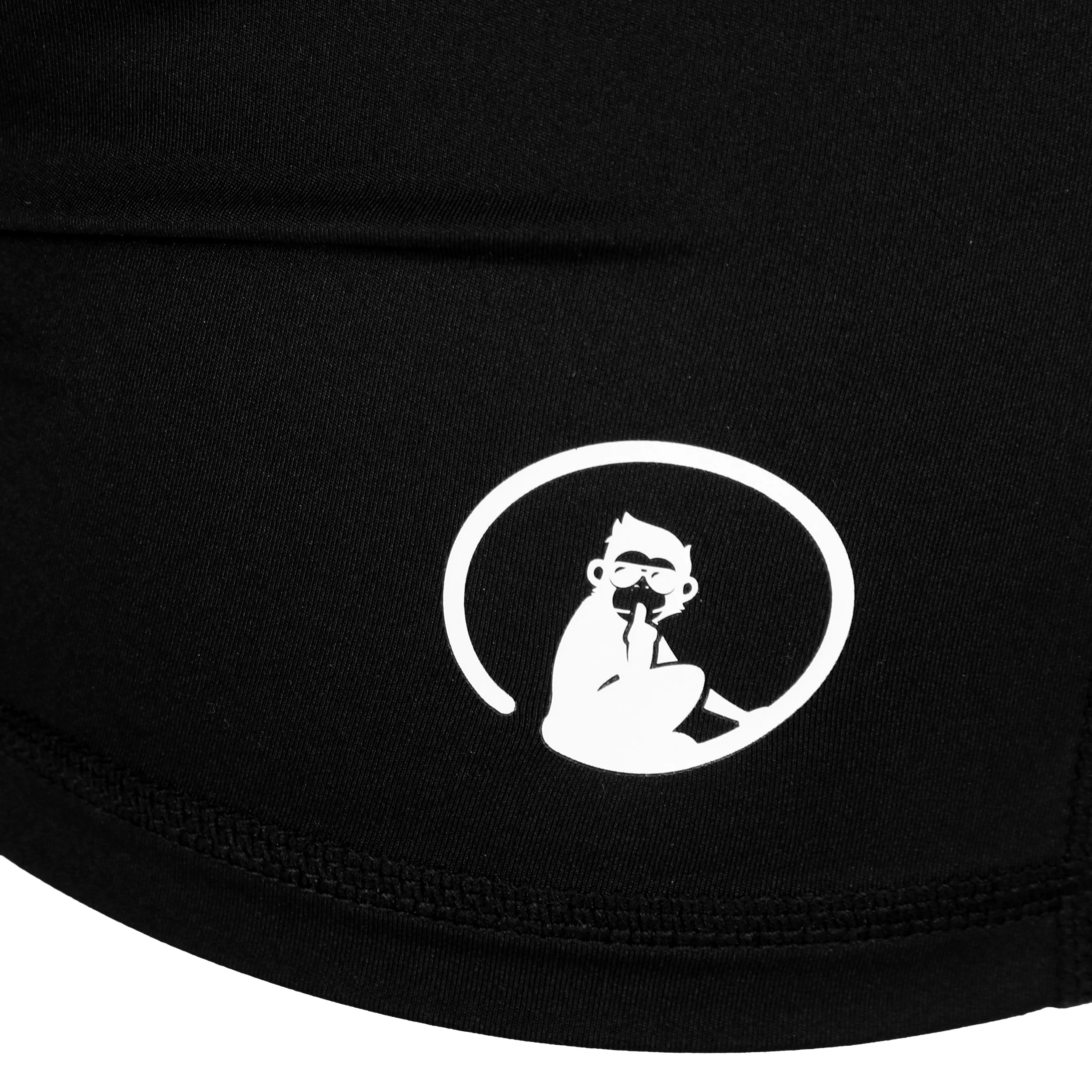 Break Ballshorts Damen-Schwarz,Weiß - Image 4