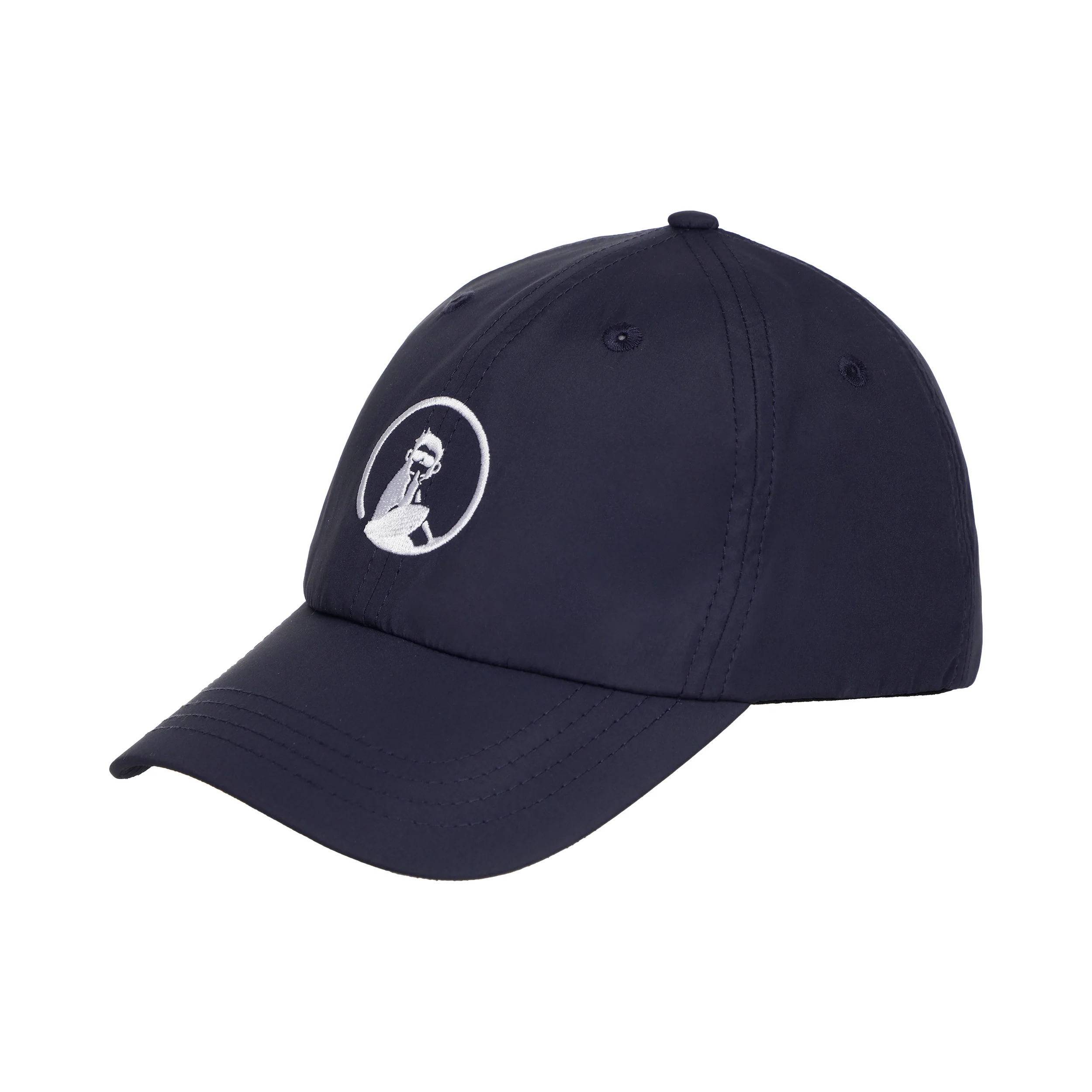 Court Cap-Dunkelblau,Weiß
