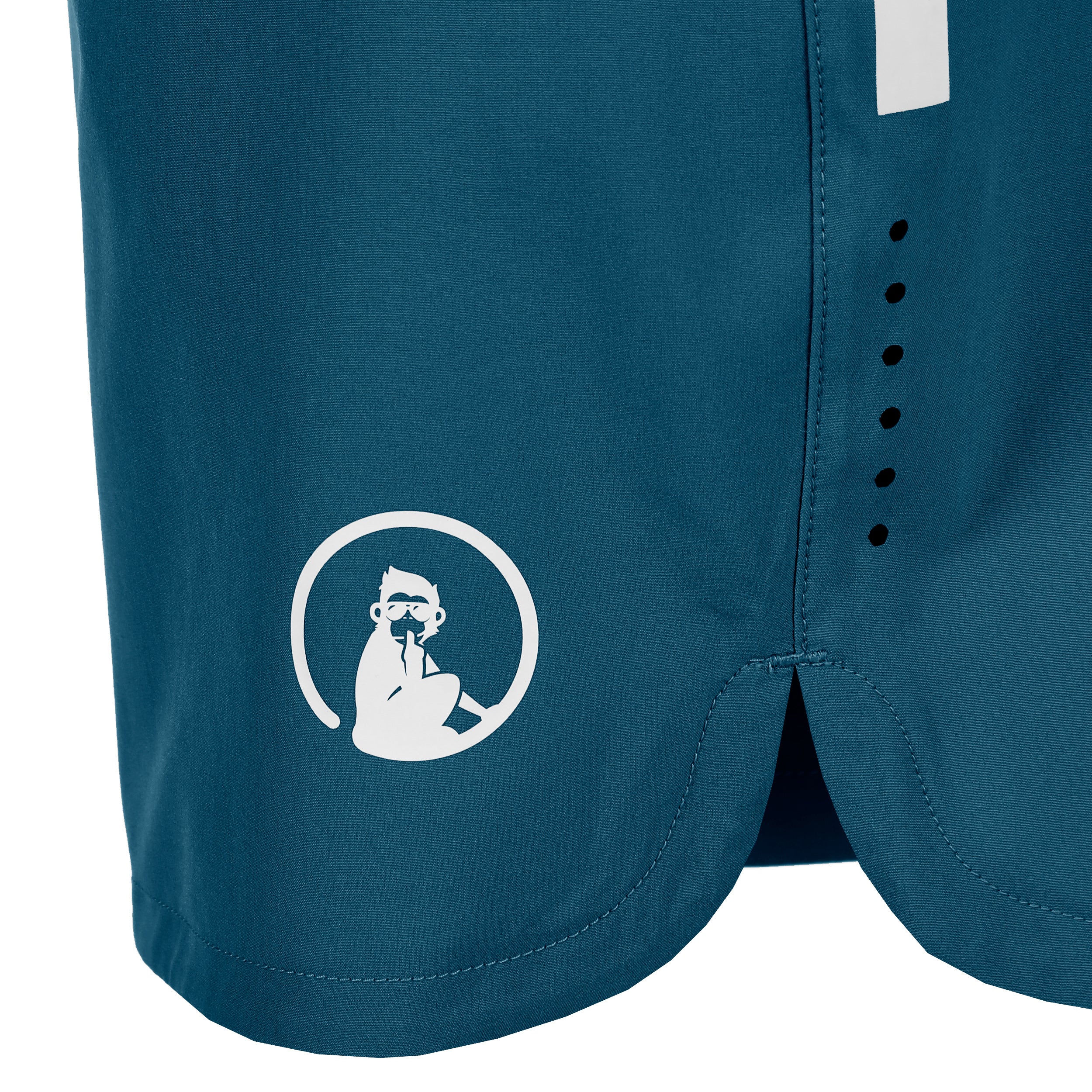 Create Drop 7in Shorts Herren-Petrol,Weiß - Image 3