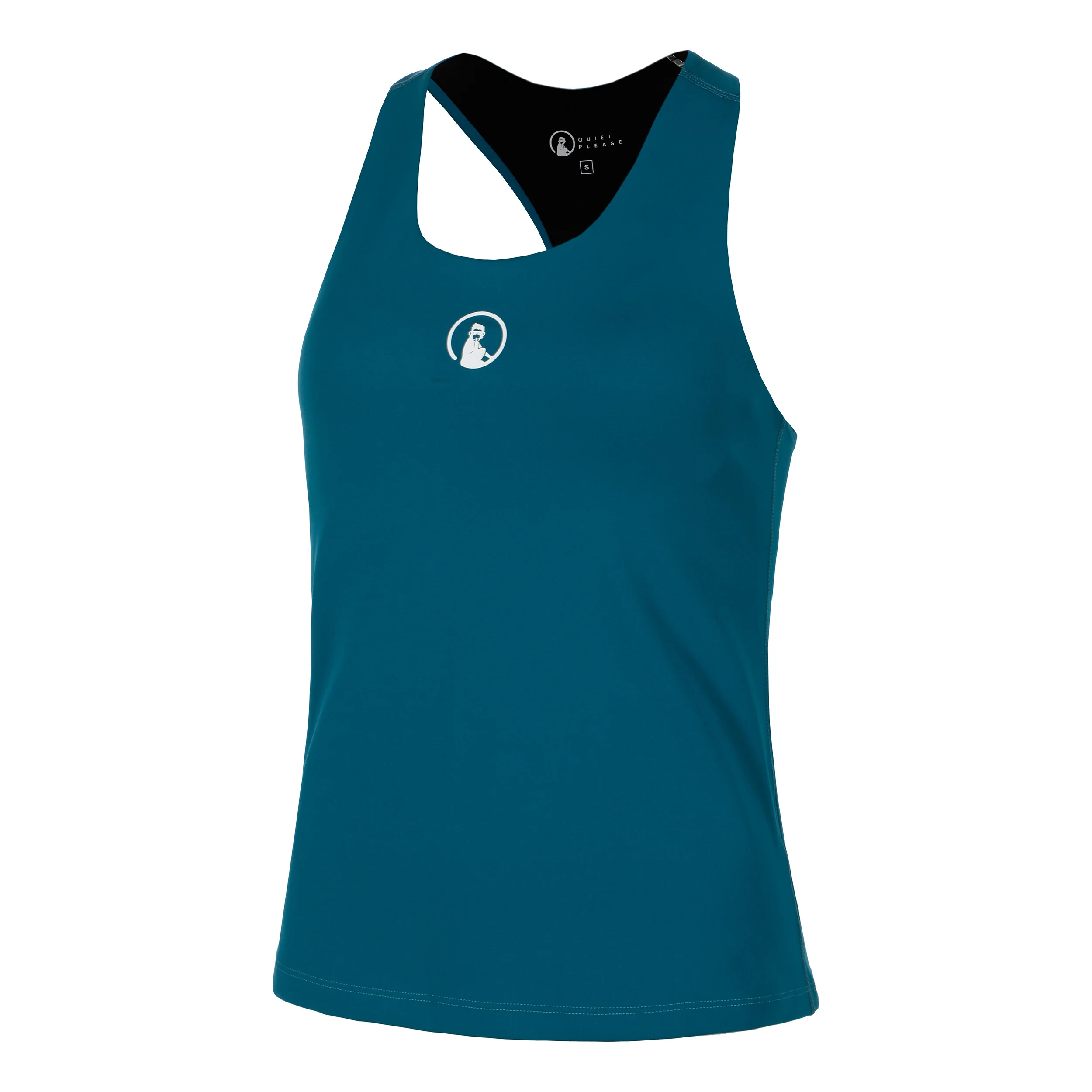 Create Inside In Tank-Top Damen-Petrol,Weiß