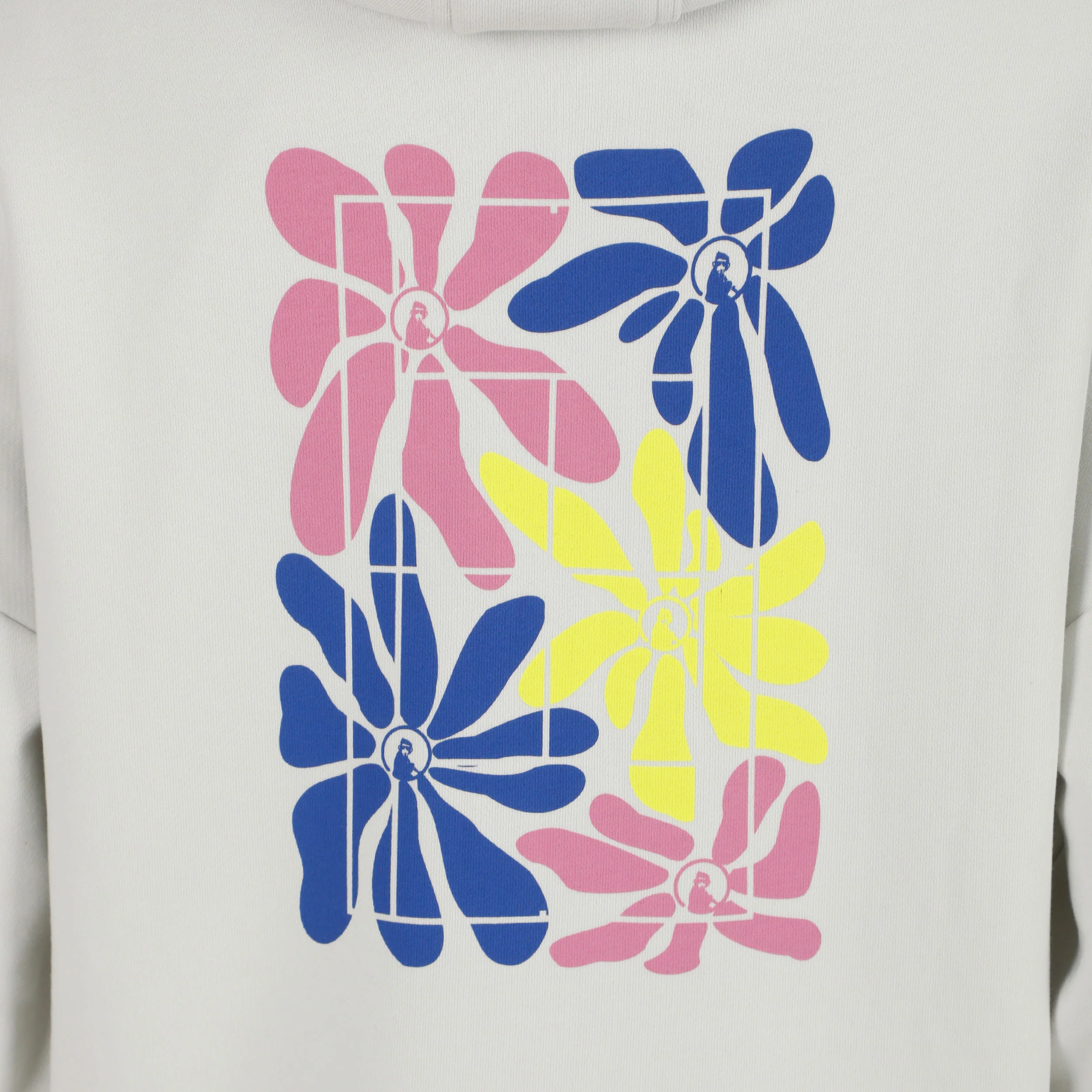 Crush Palm Court Sweatjacke Mädchen-hellgrau, neonpink - Image 6