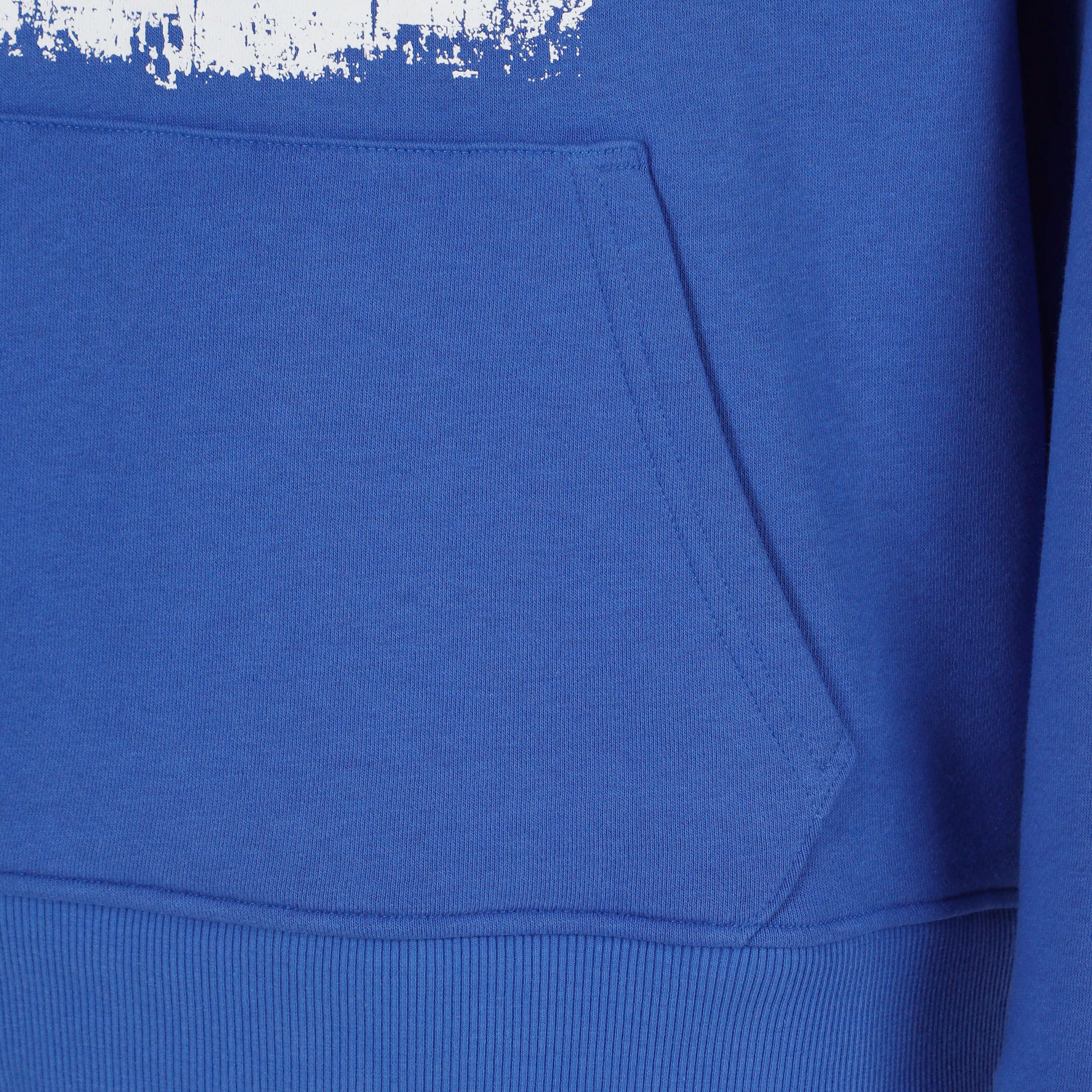 Crush Scraped Hoody Herren-blau, weiß - Image 4