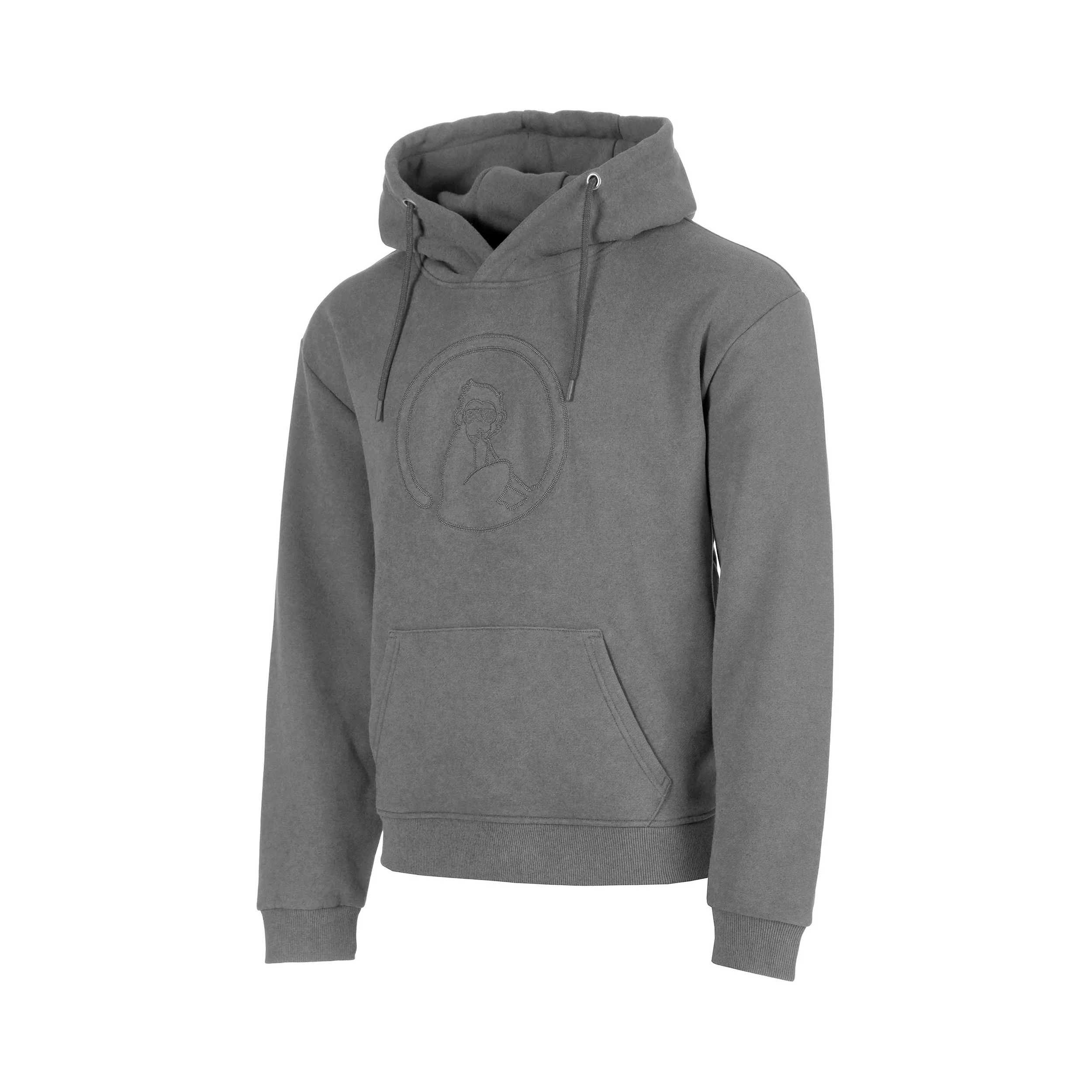 Crush Washed Out Loose Fit Hoody Jungen-dunkelgrau, dunkelgrau